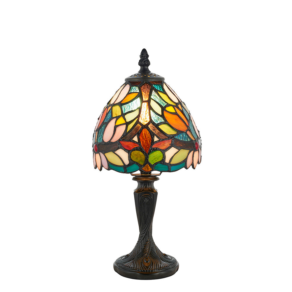 Interiors 1900 Sylvette Mini Table Lamp - Tiffany Glass