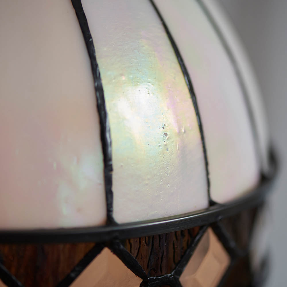Interiors 1900 Fargo Medium Globe Single Pendant - Tiffany Glass