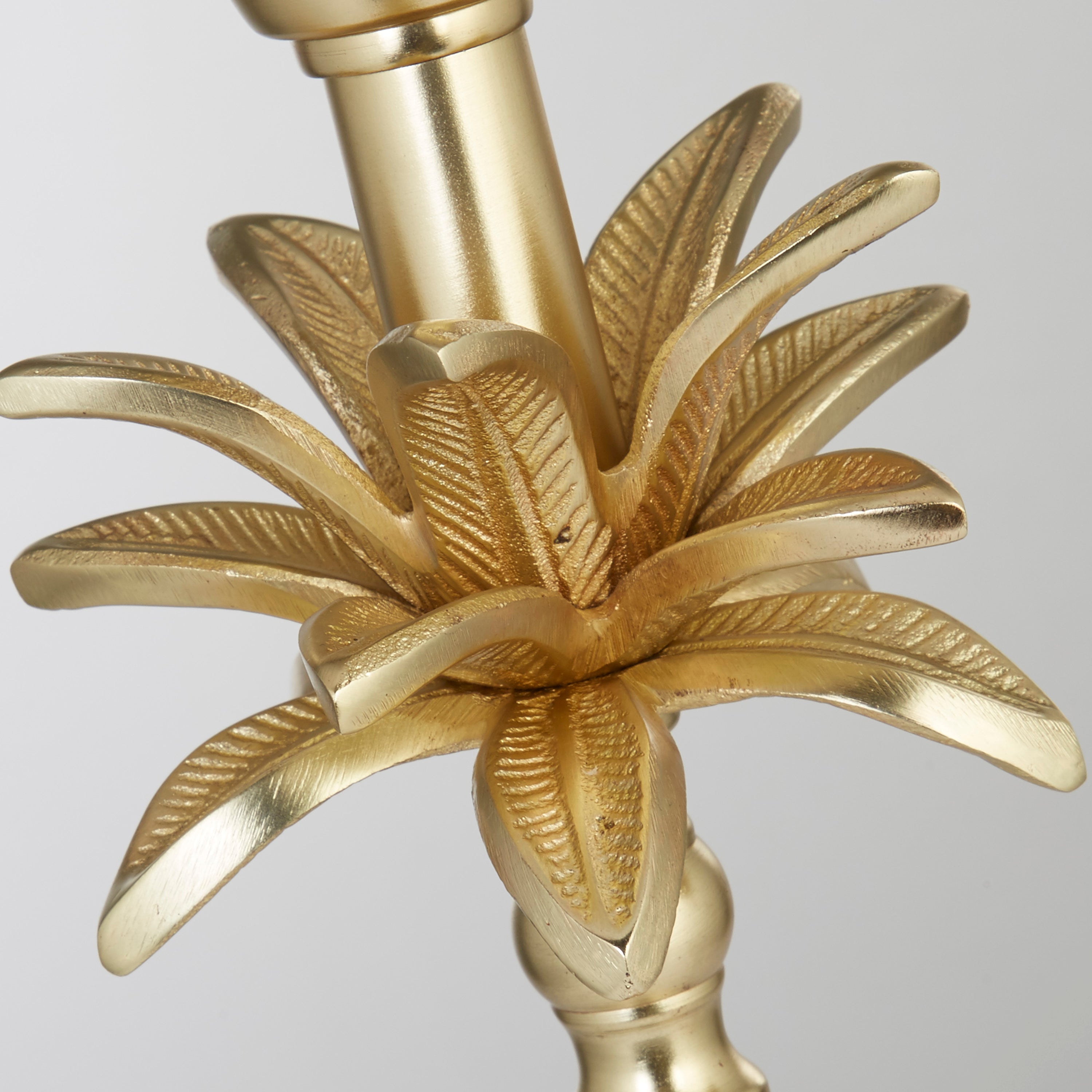Searchlight Paisley Table Lamp Base - Satin Brass - Base Only