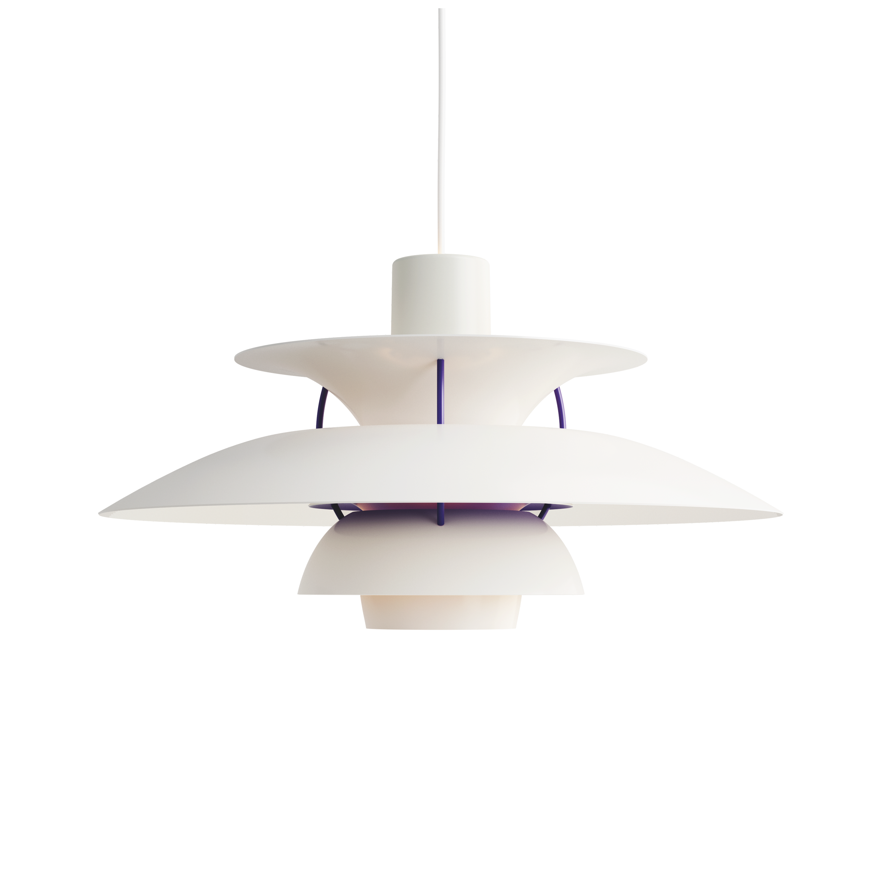 Louis Poulsen PH 5 Pendant Light - White Collection