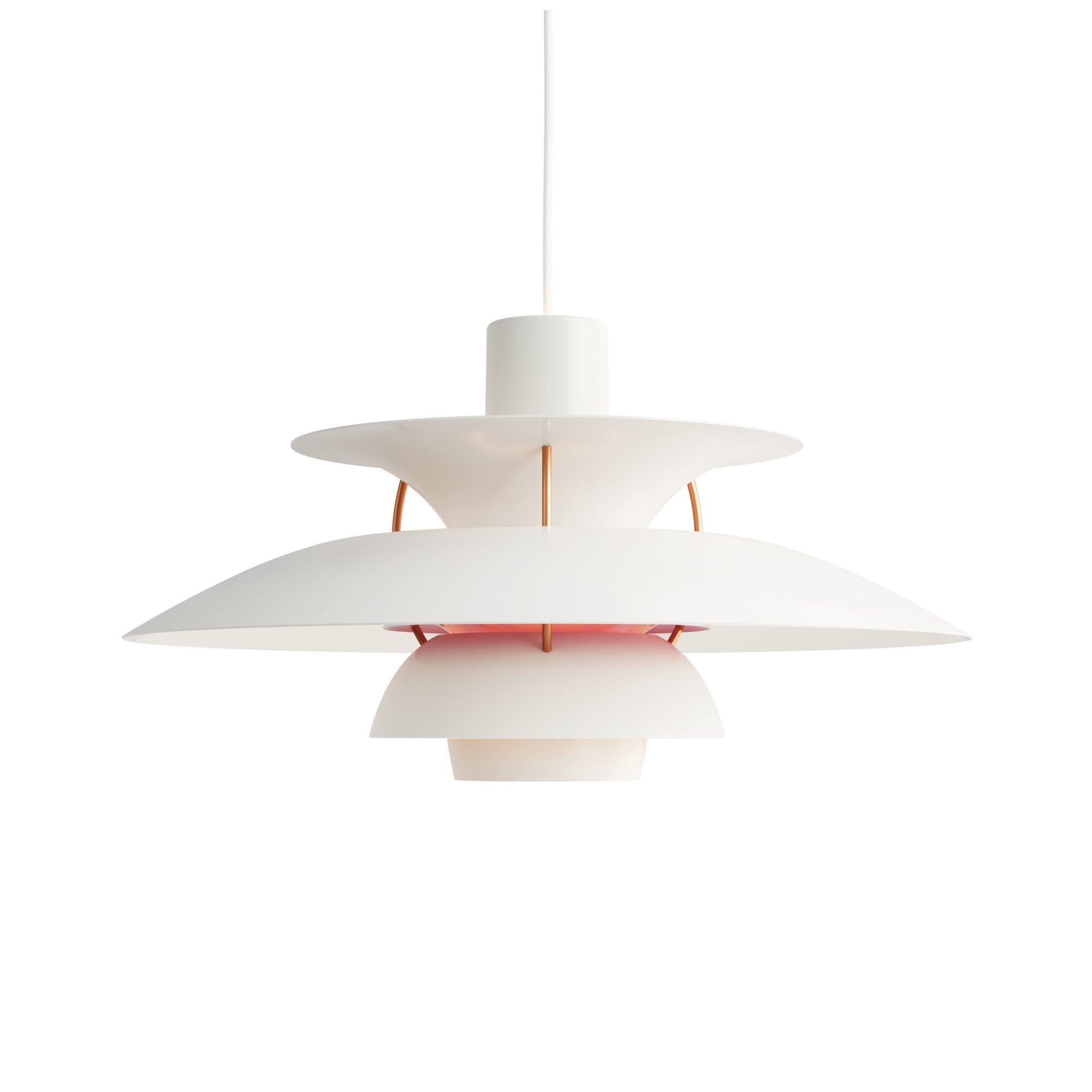 Louis Poulsen PH 5 Pendant Light - White Collection