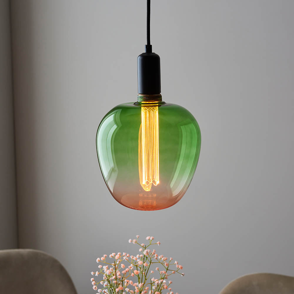 Endon Roves E27 LED 2.8W Anti Glare - 1800K - Non-Dimmable - Green to Pink Ombre