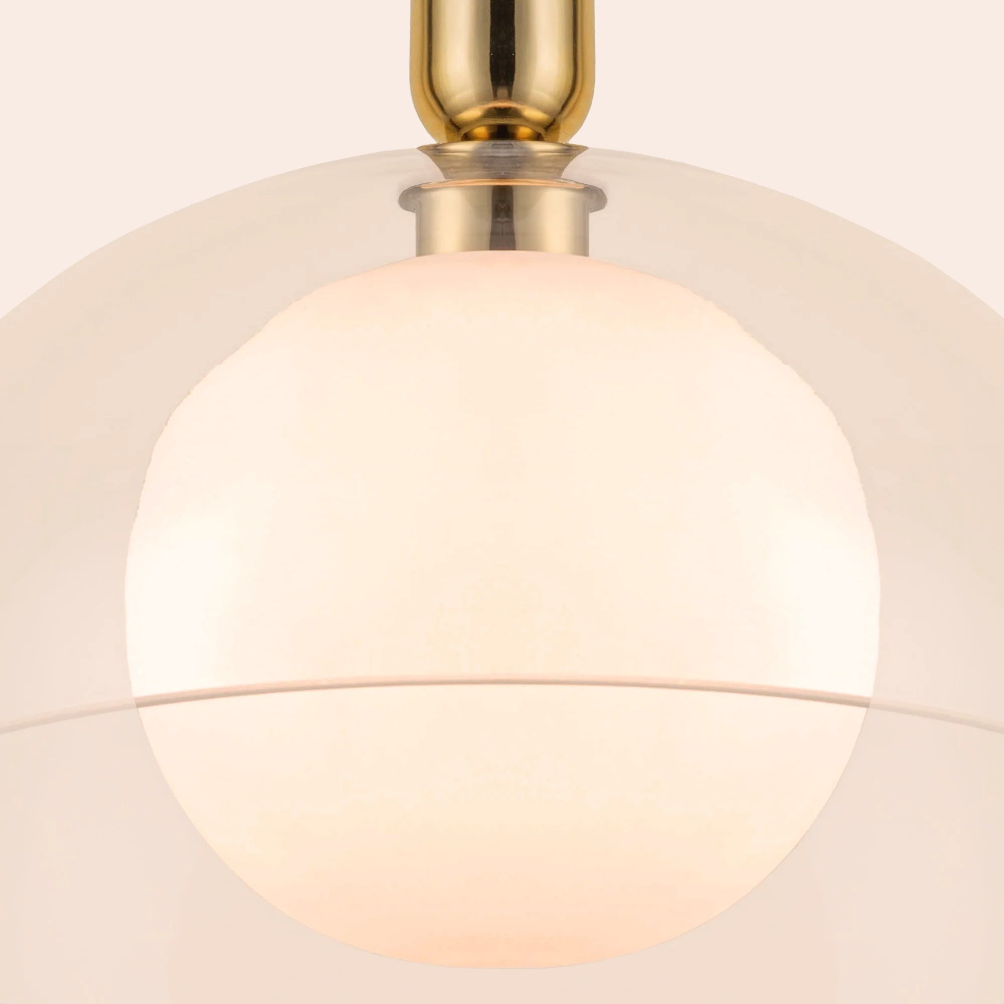 houseof. Dome Ceiling Light - Clear Glass