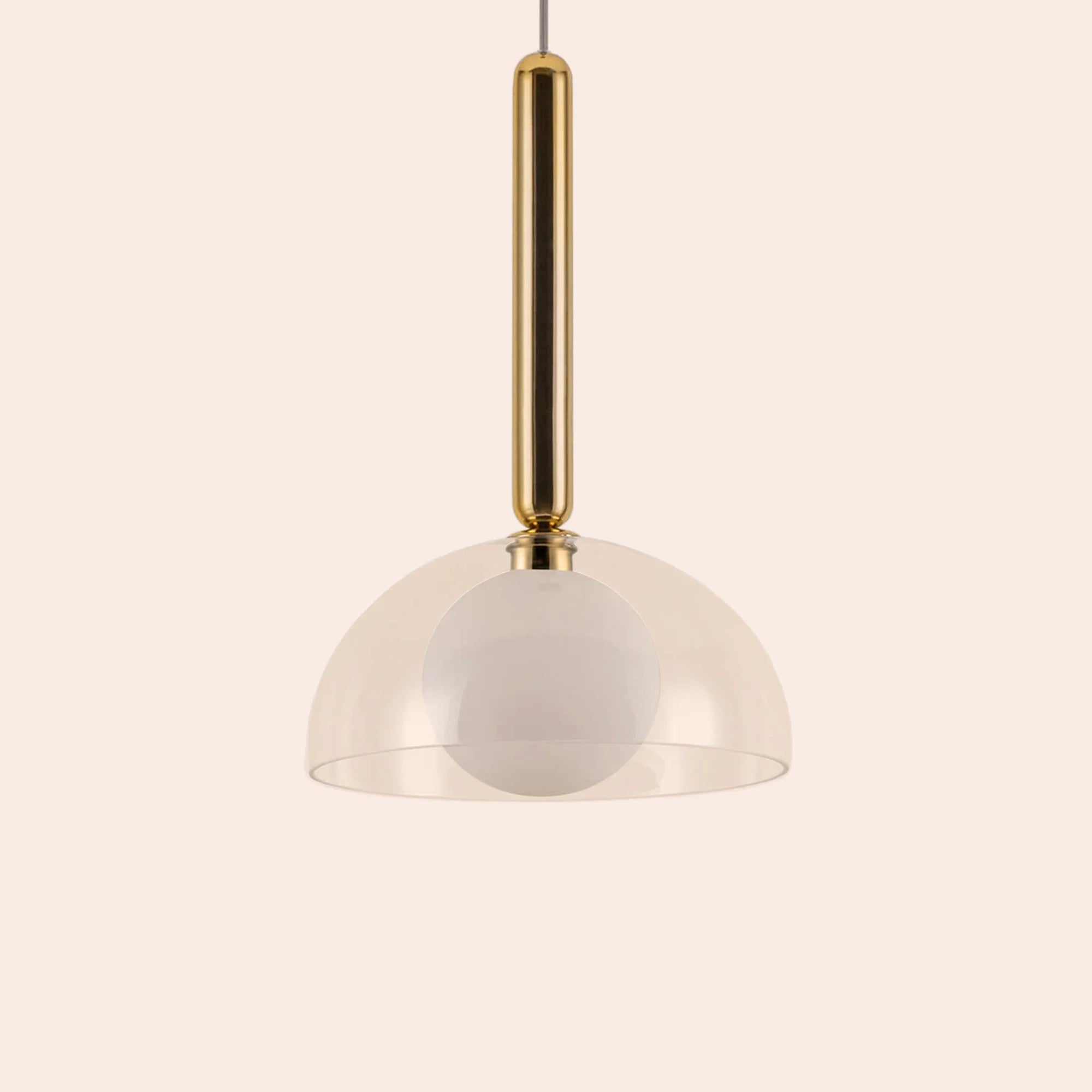 houseof. Dome Ceiling Light - Clear Glass