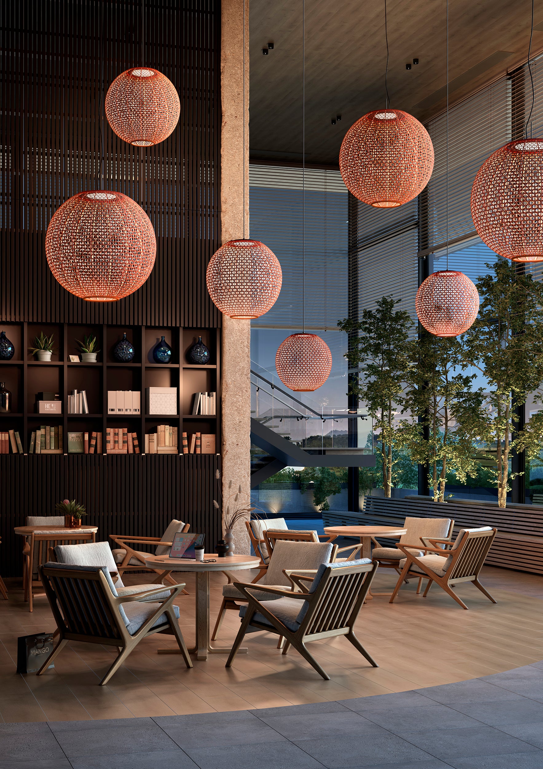 Bover Nans Sphere S/80 Large Outdoor Pendant