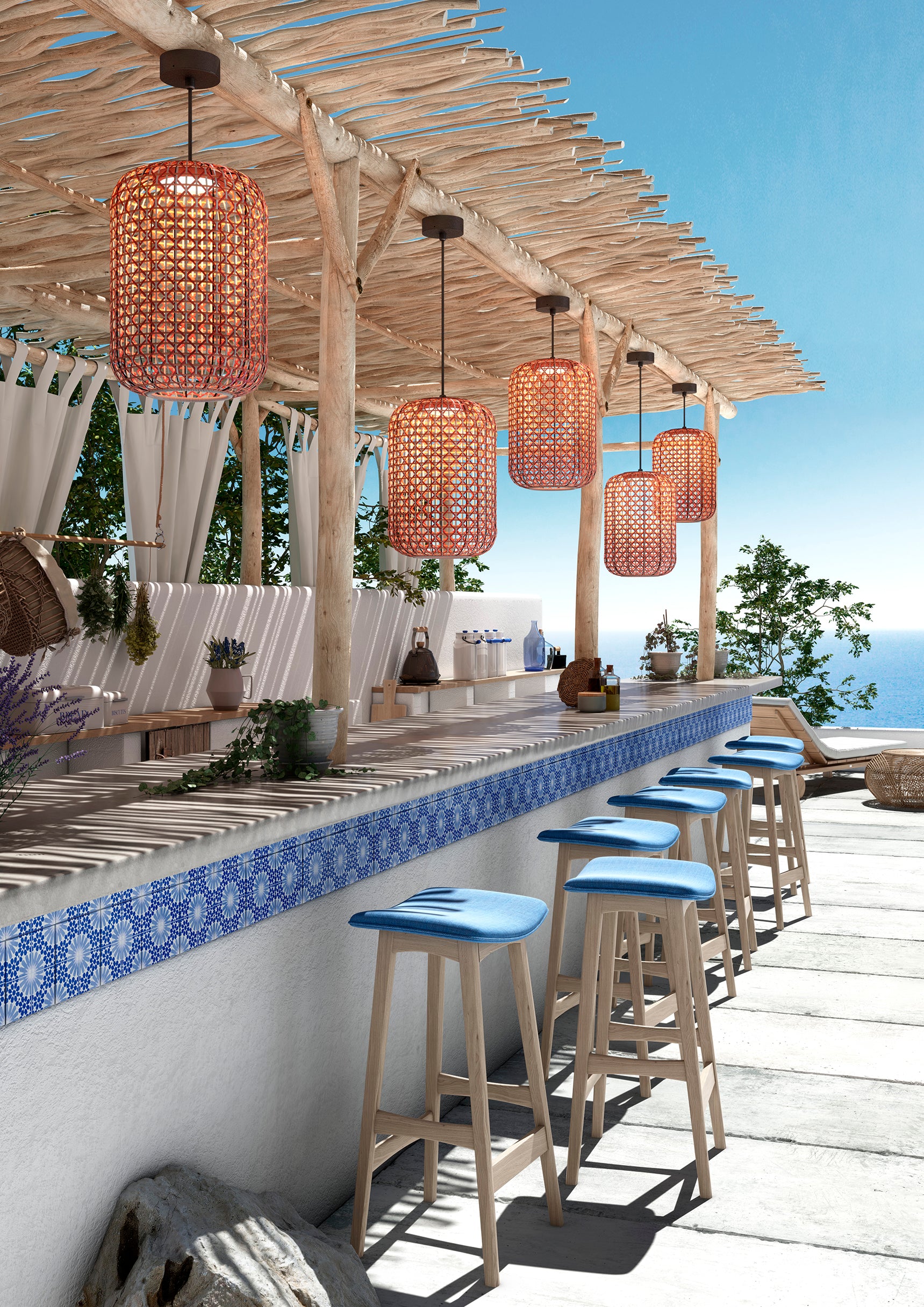 Bover Nans S/31.2 XL Outdoor Pendant