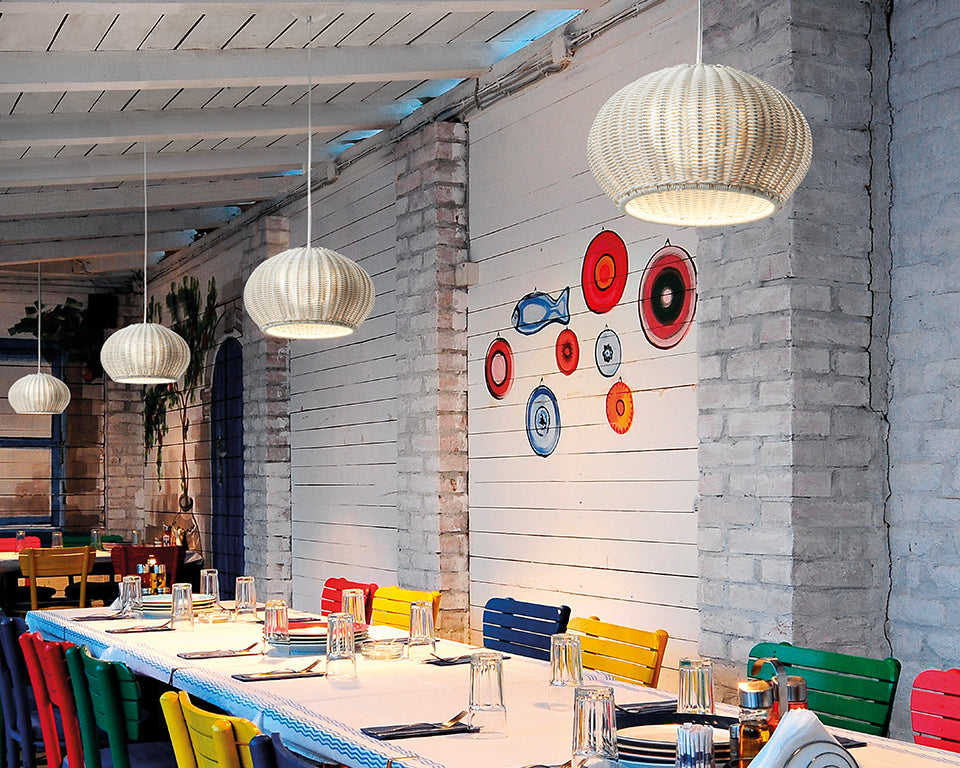 Bover Garota S/02 Large Outdoor Pendant