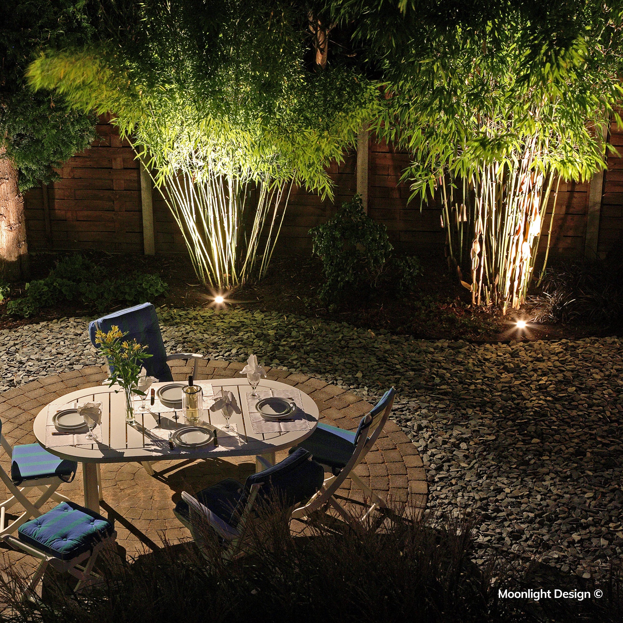 Hunza Pure LED Spike Spot Non-Adjustable - Powder Coat - Low Voltage
