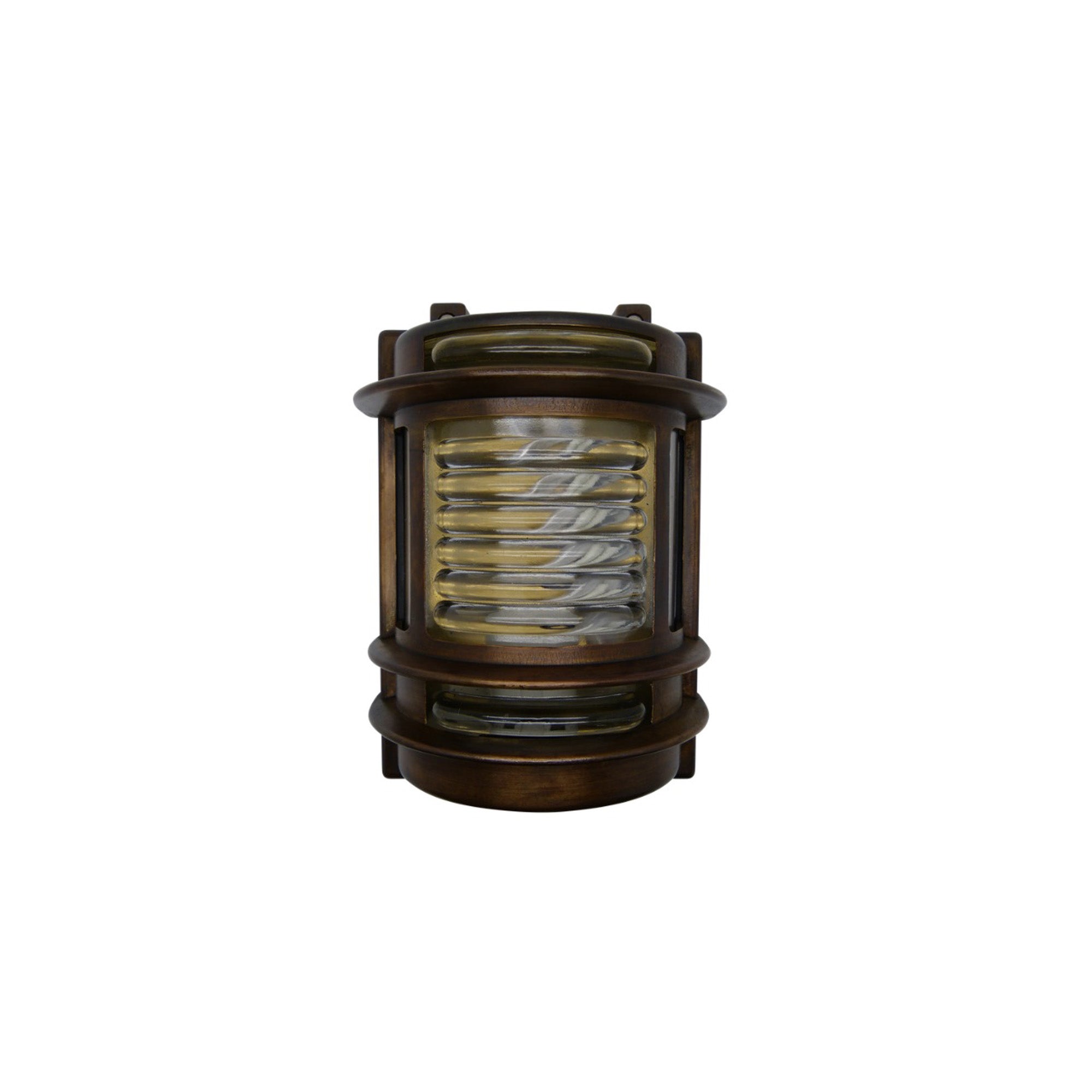 Navigator Cargo Wall Light - Antique Brass