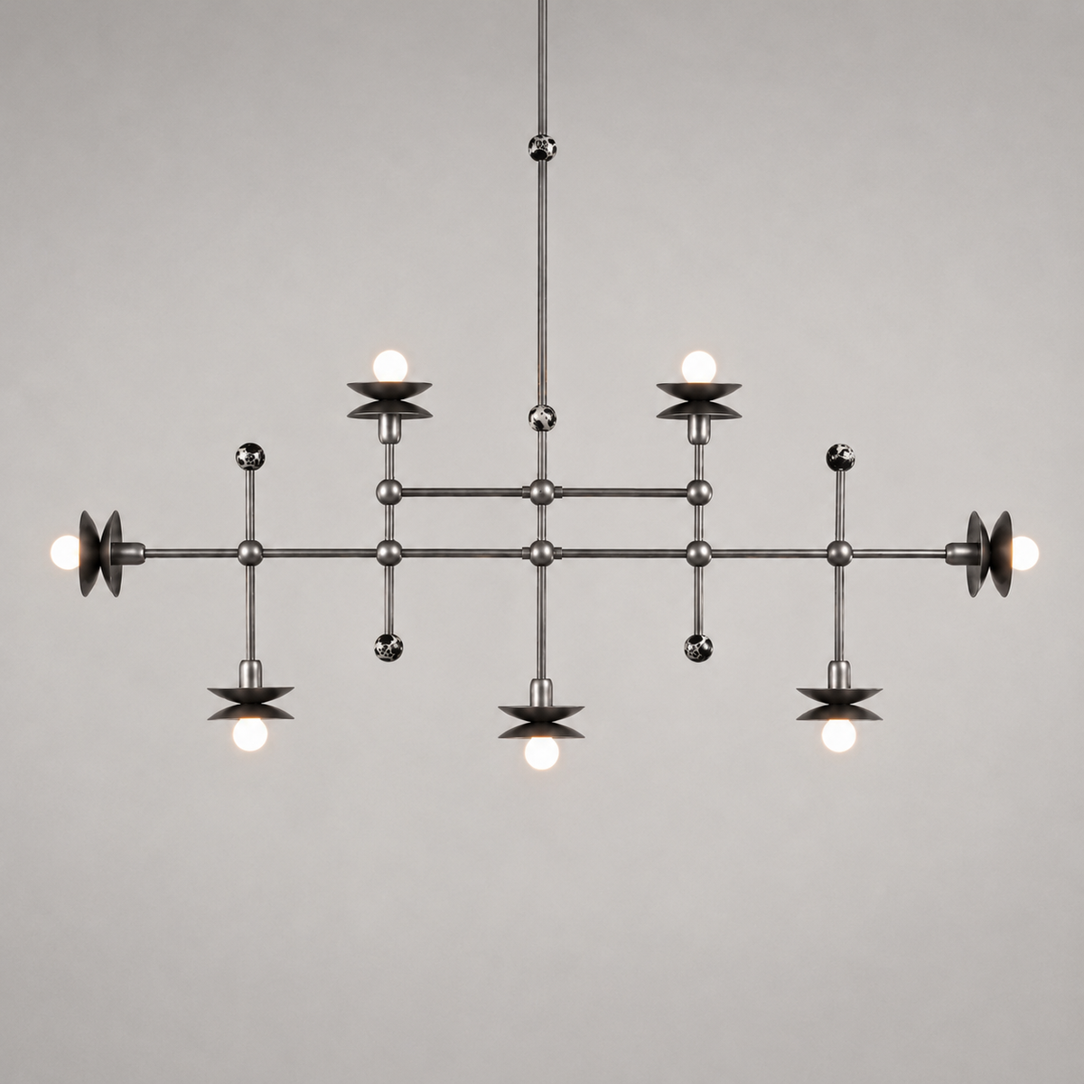 Schwung Babylon Linear 7 Light Chandelier