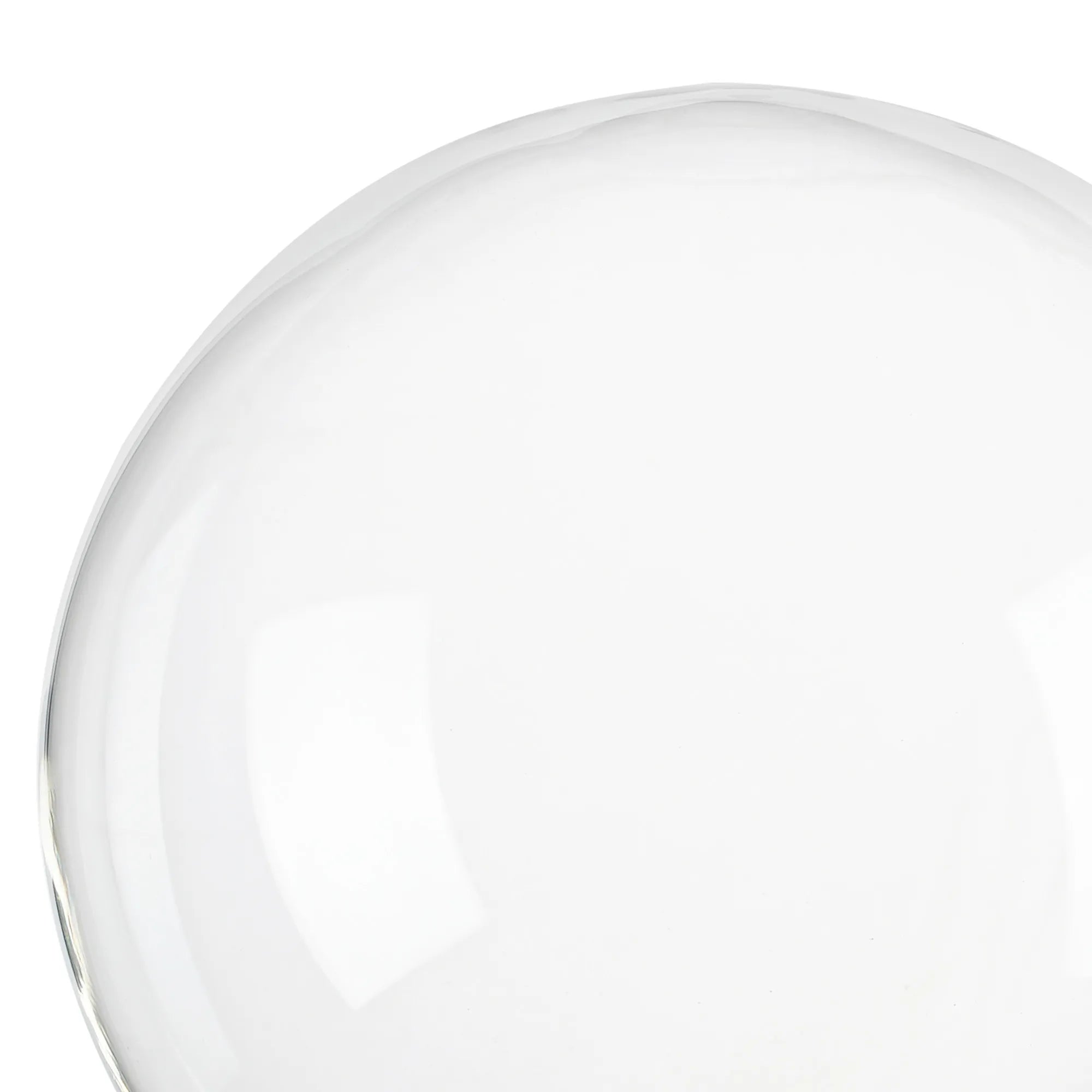 Sycamore 15cm Round Glass Shade - Clear