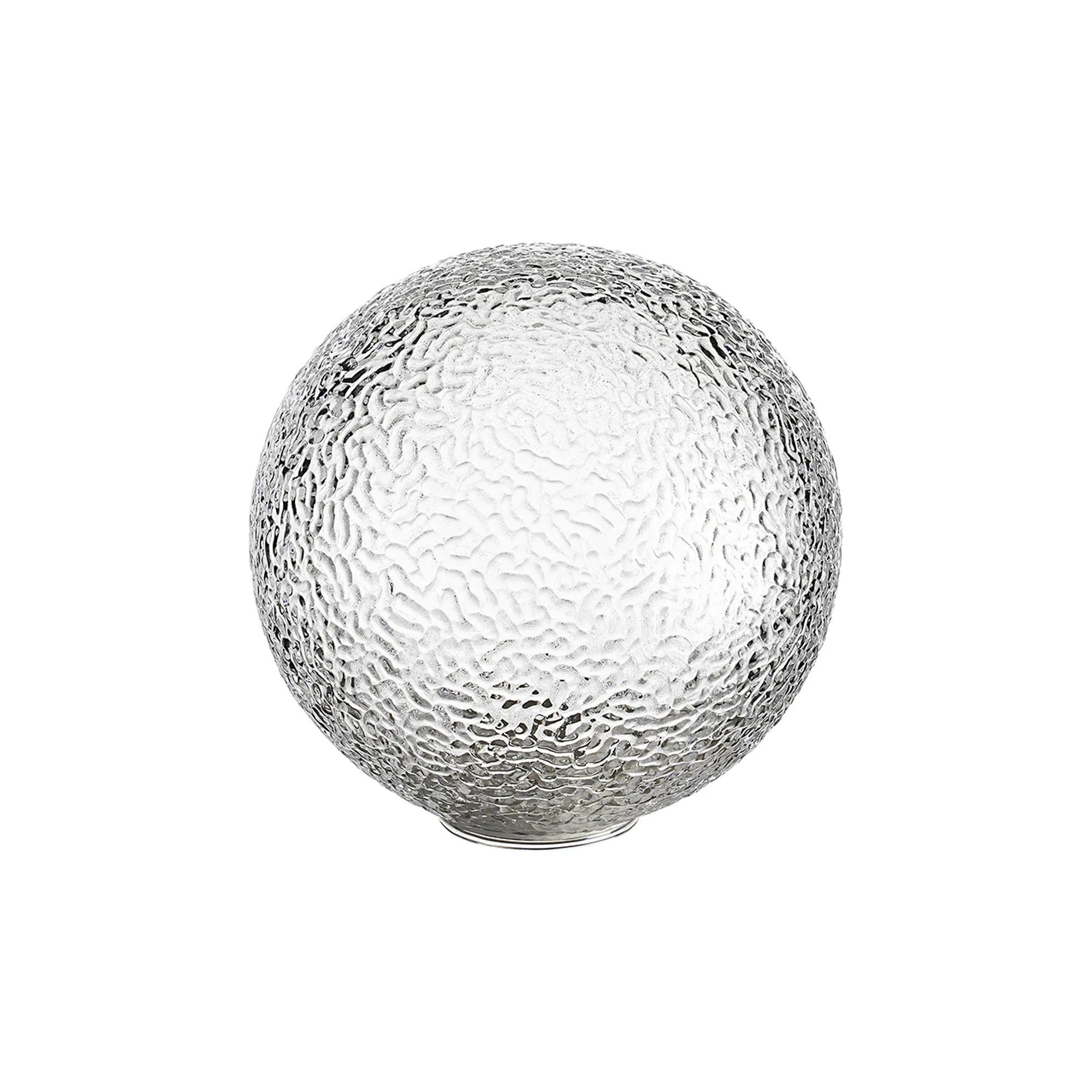Sycamore 15cm Round Dimpled Glass Shade - Clear
