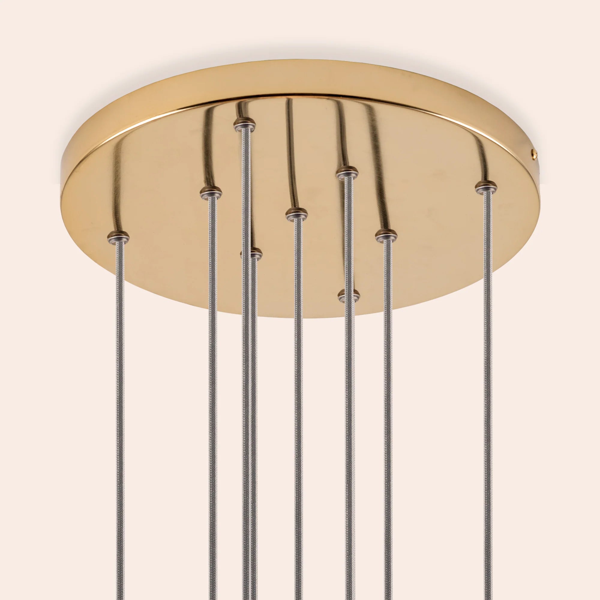 houseof. Opal Ball Cluster Ceiling Light - Brass