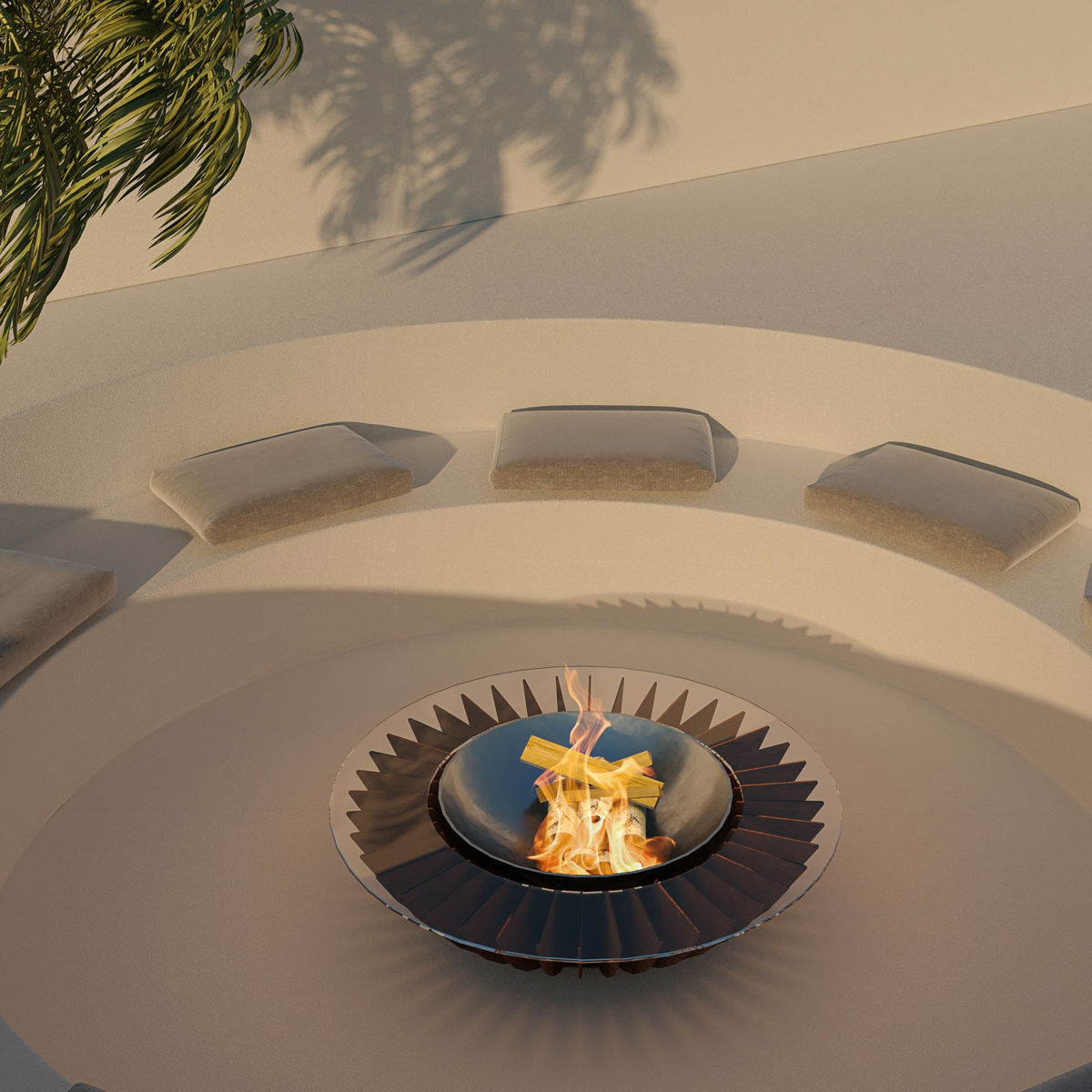 Glammfire Cosmo 13 Wood Burning Outdoor Fire Pit