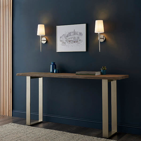 Utopia The Classic Wall Light - Bright Nickel