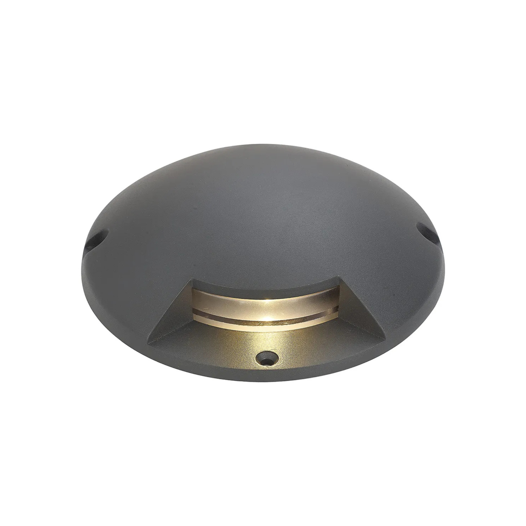 Fabula Capworth Surface Mounted 2W LED Drive Over Ground Light - Dark Grey