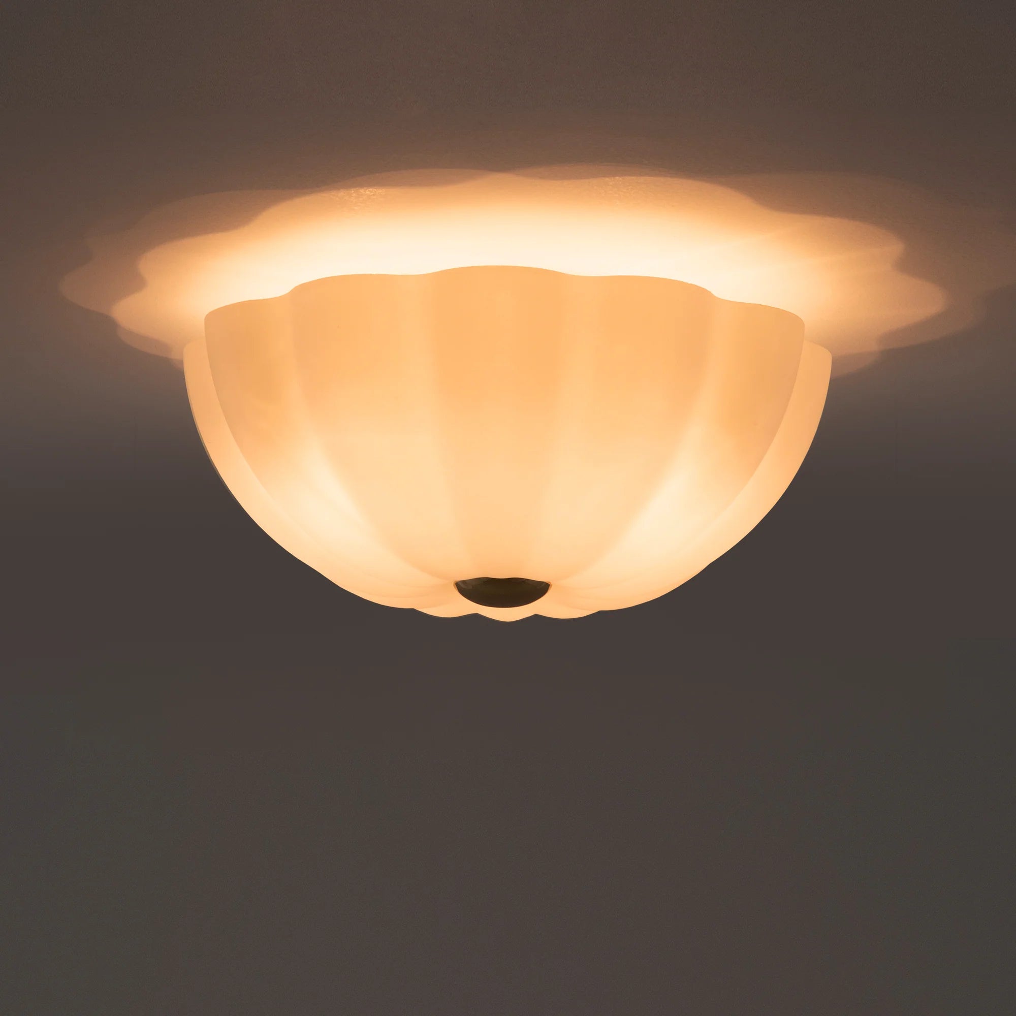 houseof. Flower Flush Ceiling Light - White