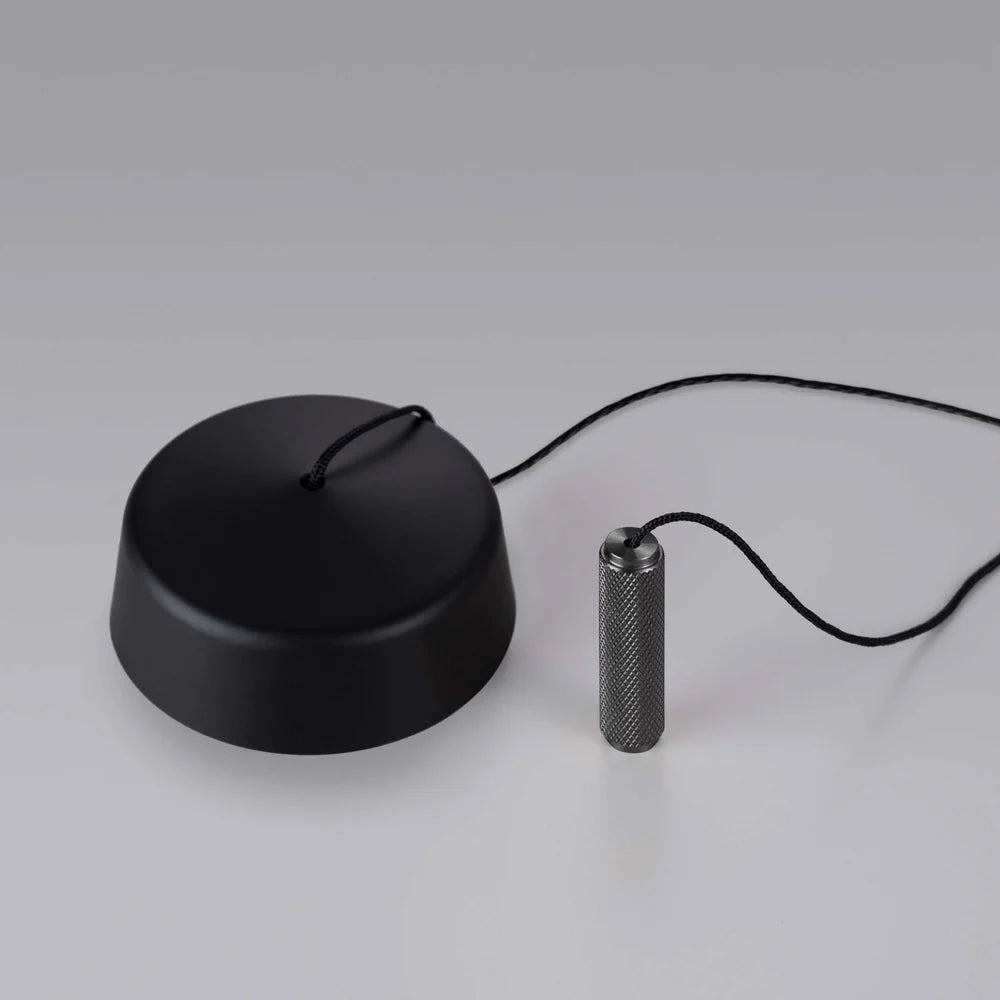 Buster +Punch Bathroom Pull Switch - Cross Knurl