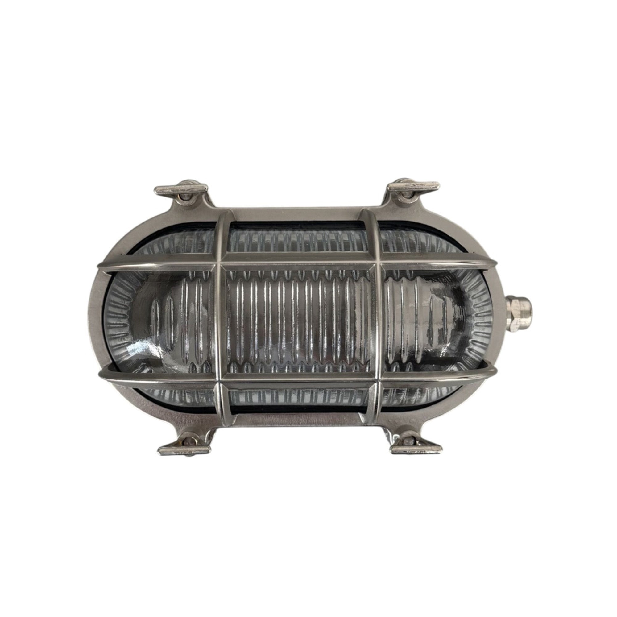 Navigator Horatio Junior Bulkhead Wall Light - Satin Nickel