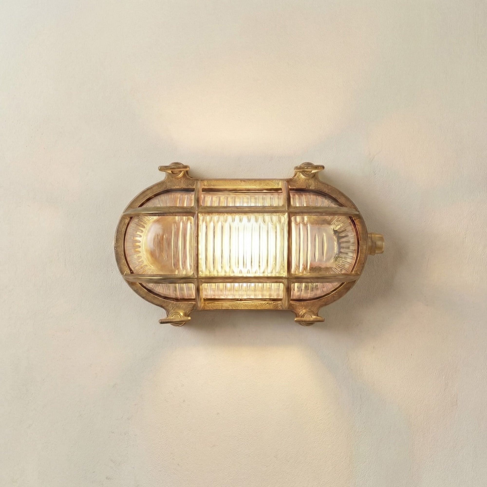 Navigator Horatio Junior Bulkhead - Raw Brass