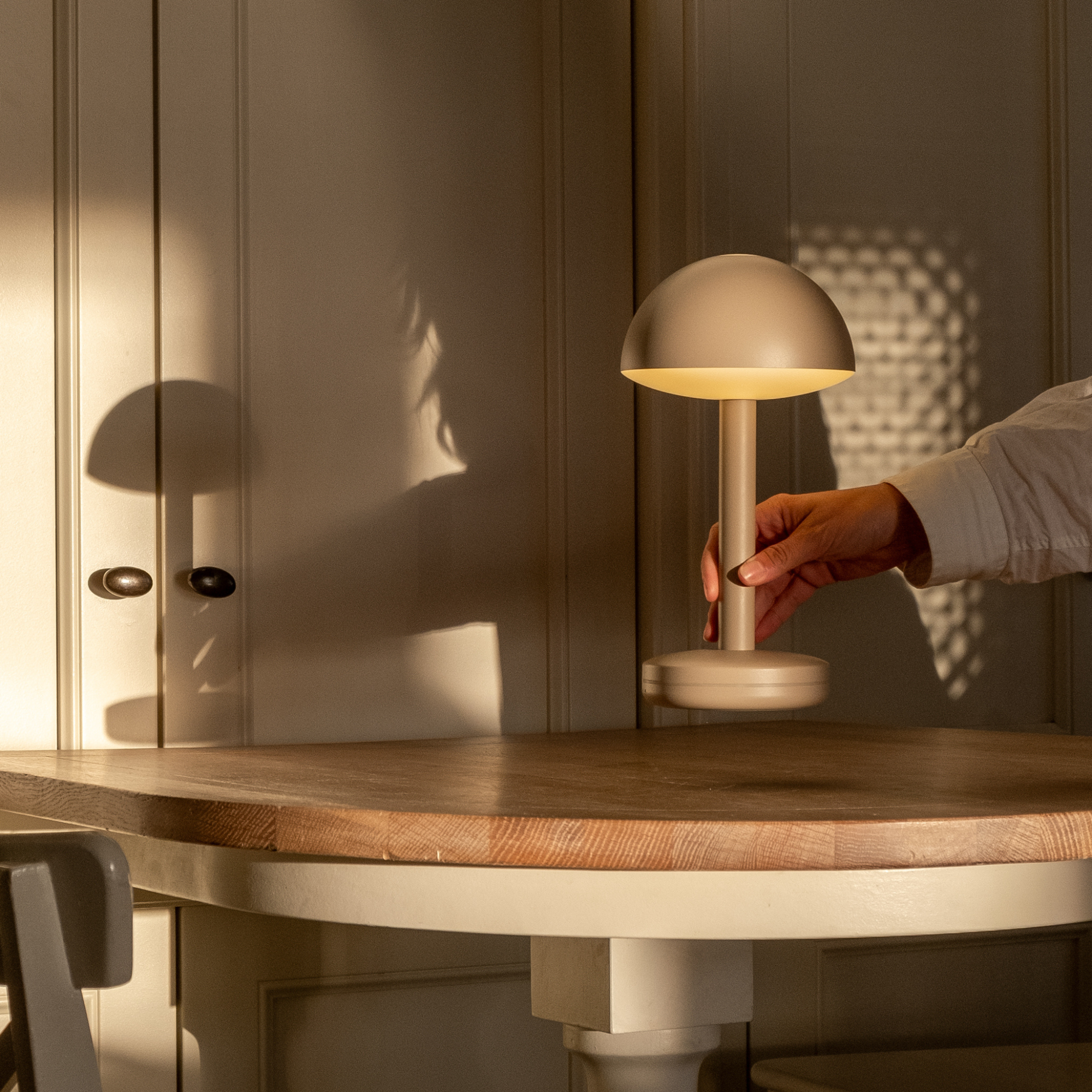 Humble Bug Table Light - Beige
