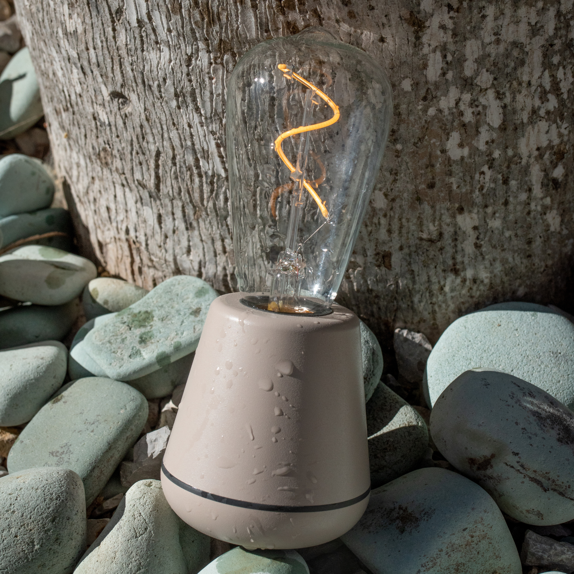 Humble One IP65 Table Light - Linen