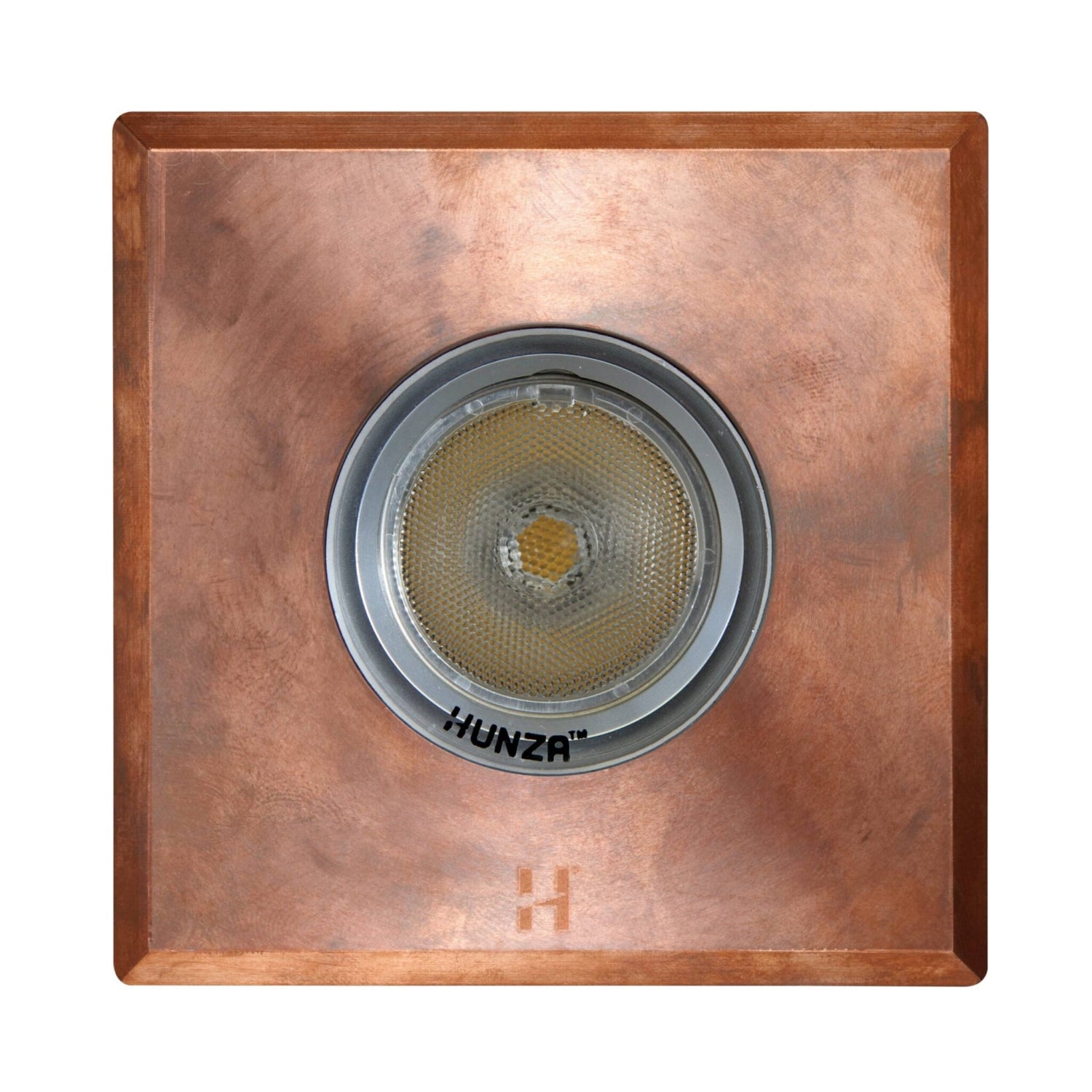 Hunza Pure LED Eave Light Square - Copper - Low Voltage