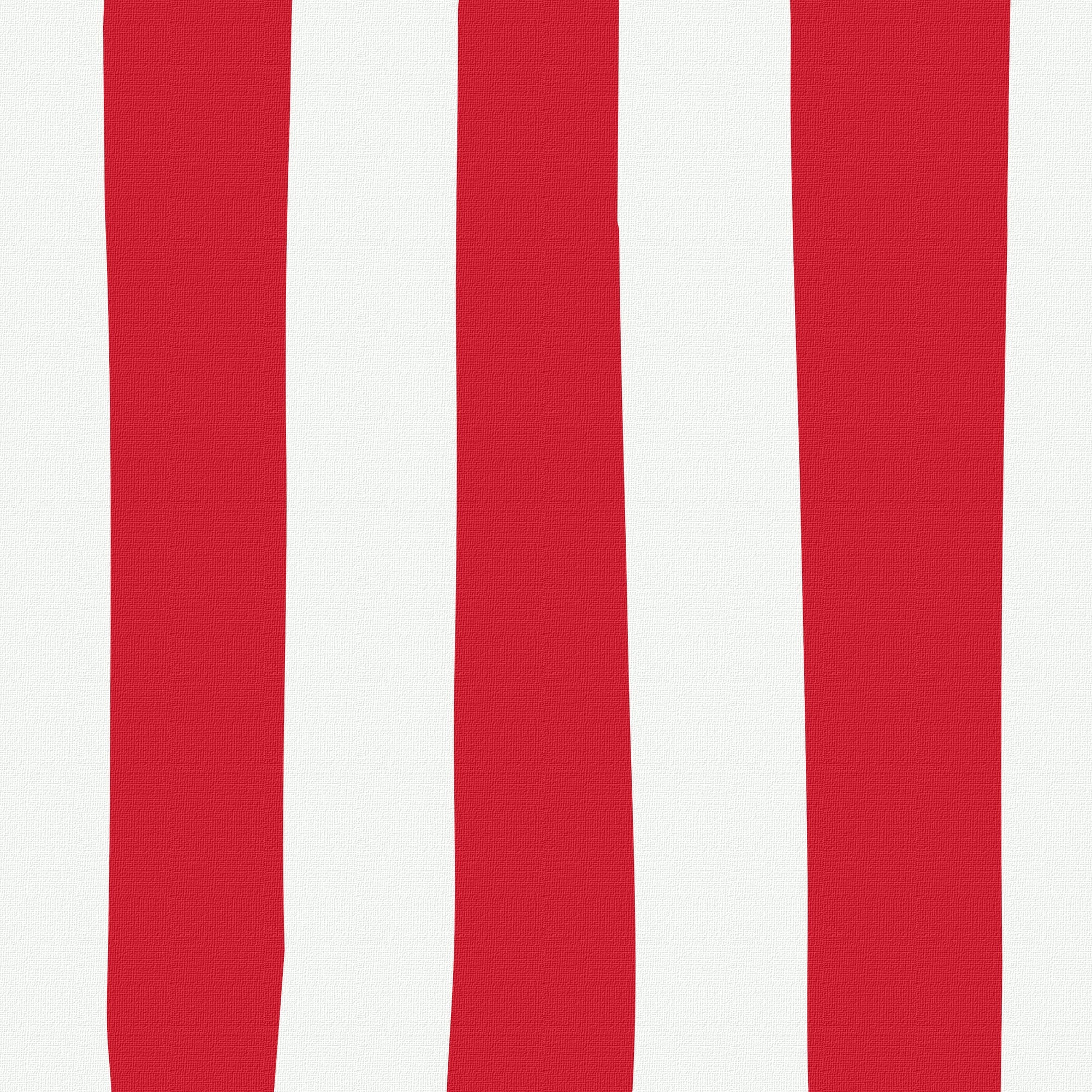 houseof. Small Stripe Print Shade - Jam Red & White