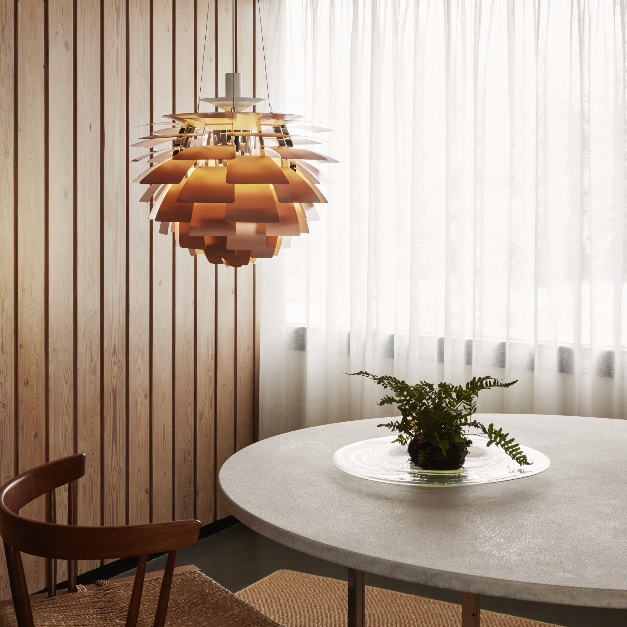 Louis Poulsen PH Artichoke E27 Pendant Light 84cm Diameter - Metallic Collection