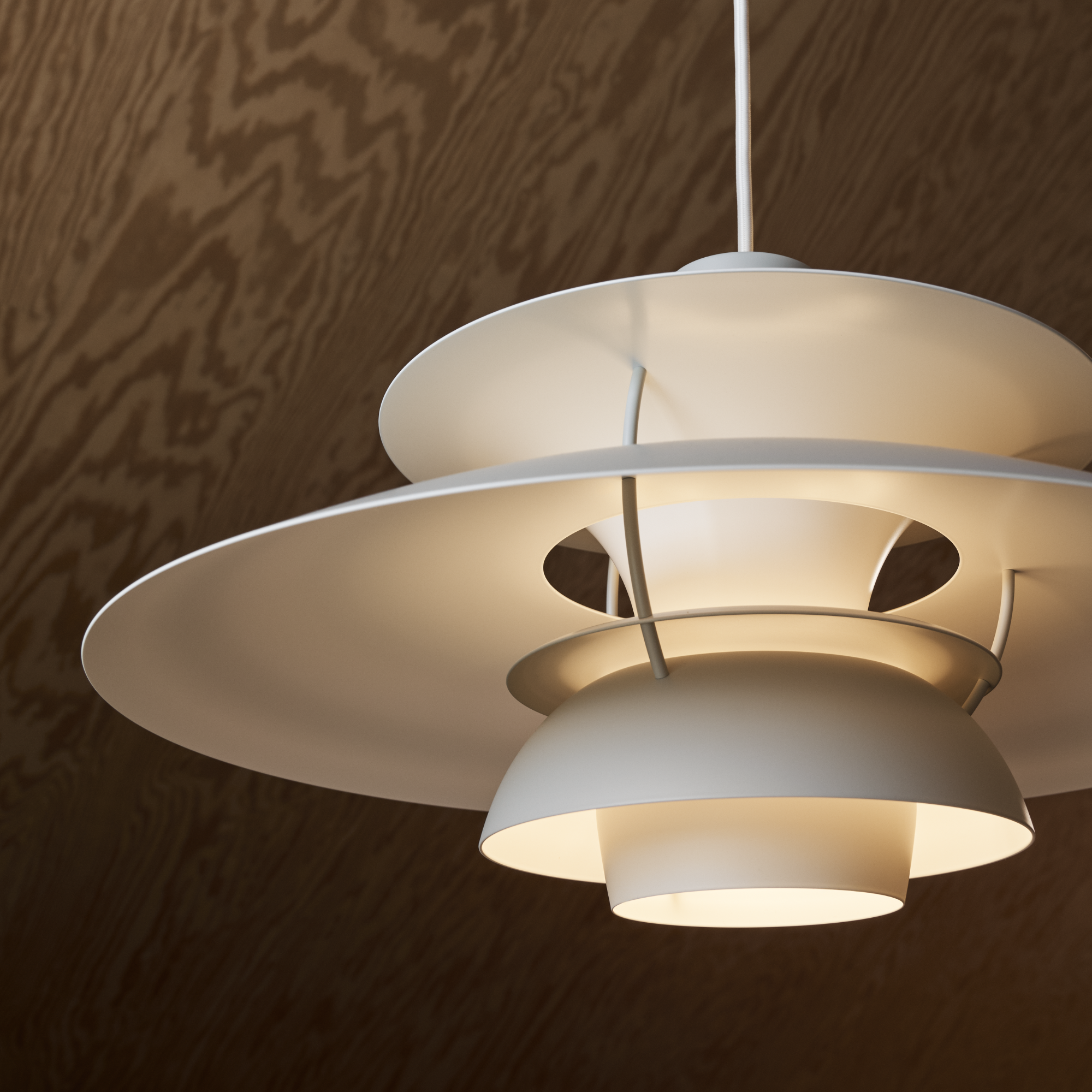 Louis Poulsen PH 5 Pendant Light - Monochrome Collection