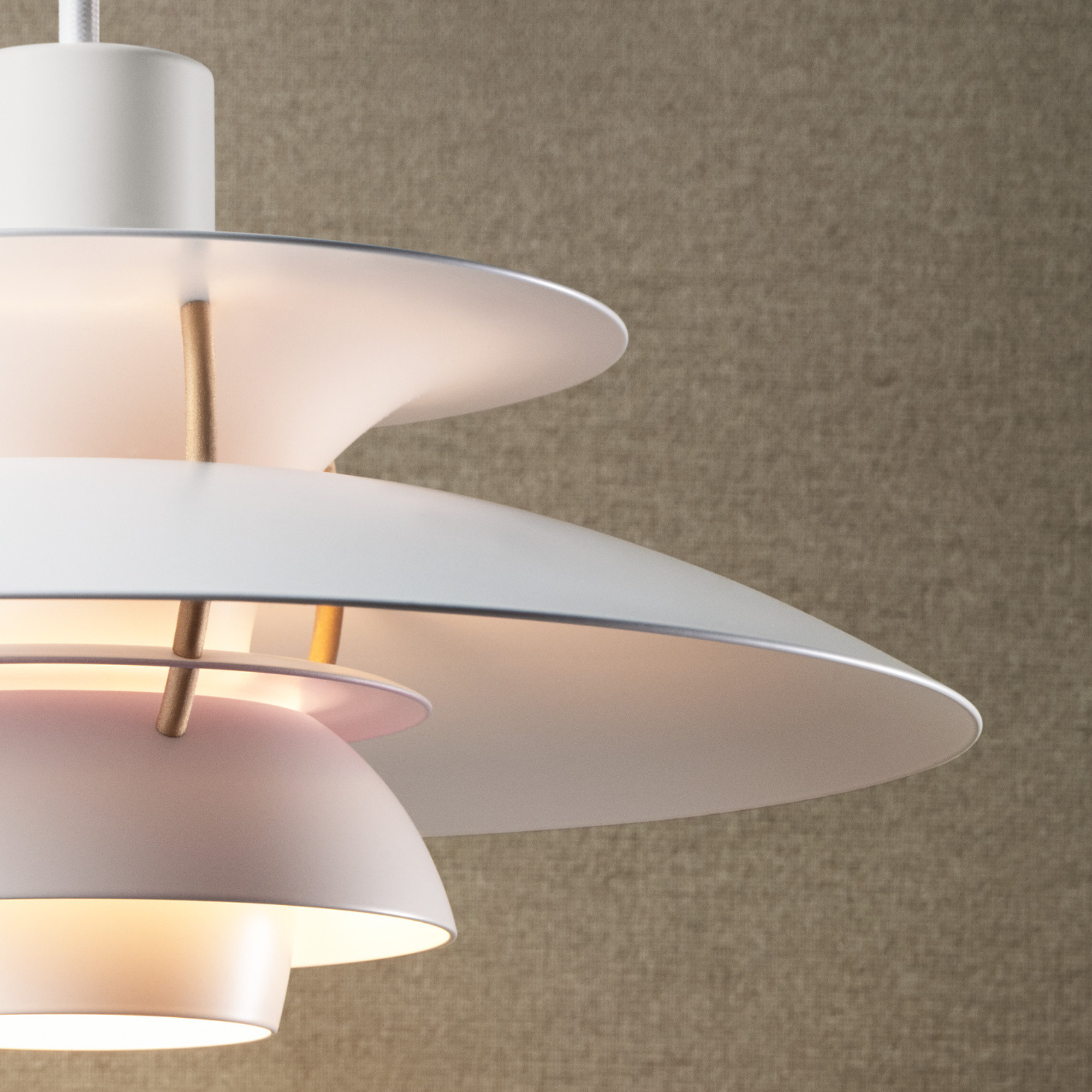 Louis Poulsen PH 5 Pendant Light - White Collection