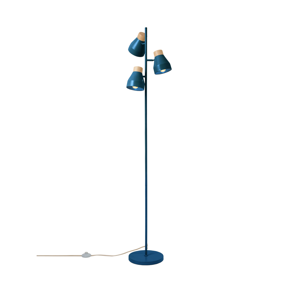 MADE.COM Albert Floor Lamp - Navy