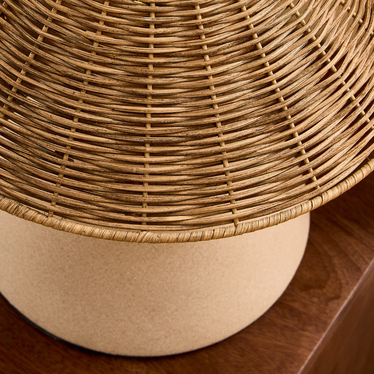 MADE.COM Marlowe Ceramic Table Lamp - Natural