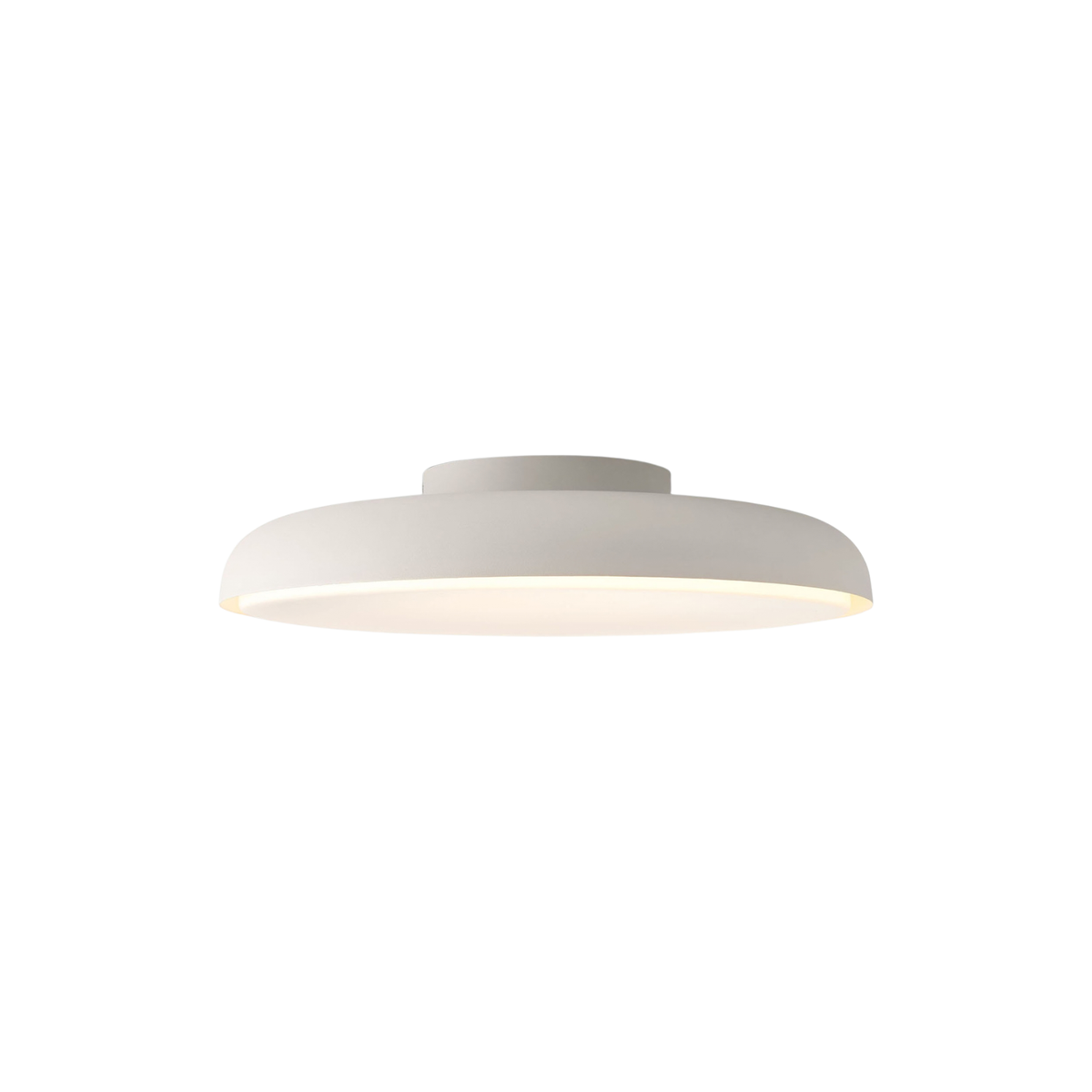 MADE.COM Nura Flush IP44 Bathroom Ceiling Light - Ivory