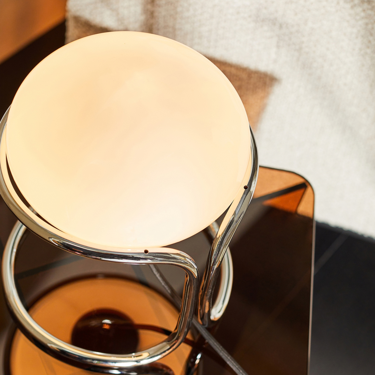 MADE.COM Piper Table Lamp - Chrome