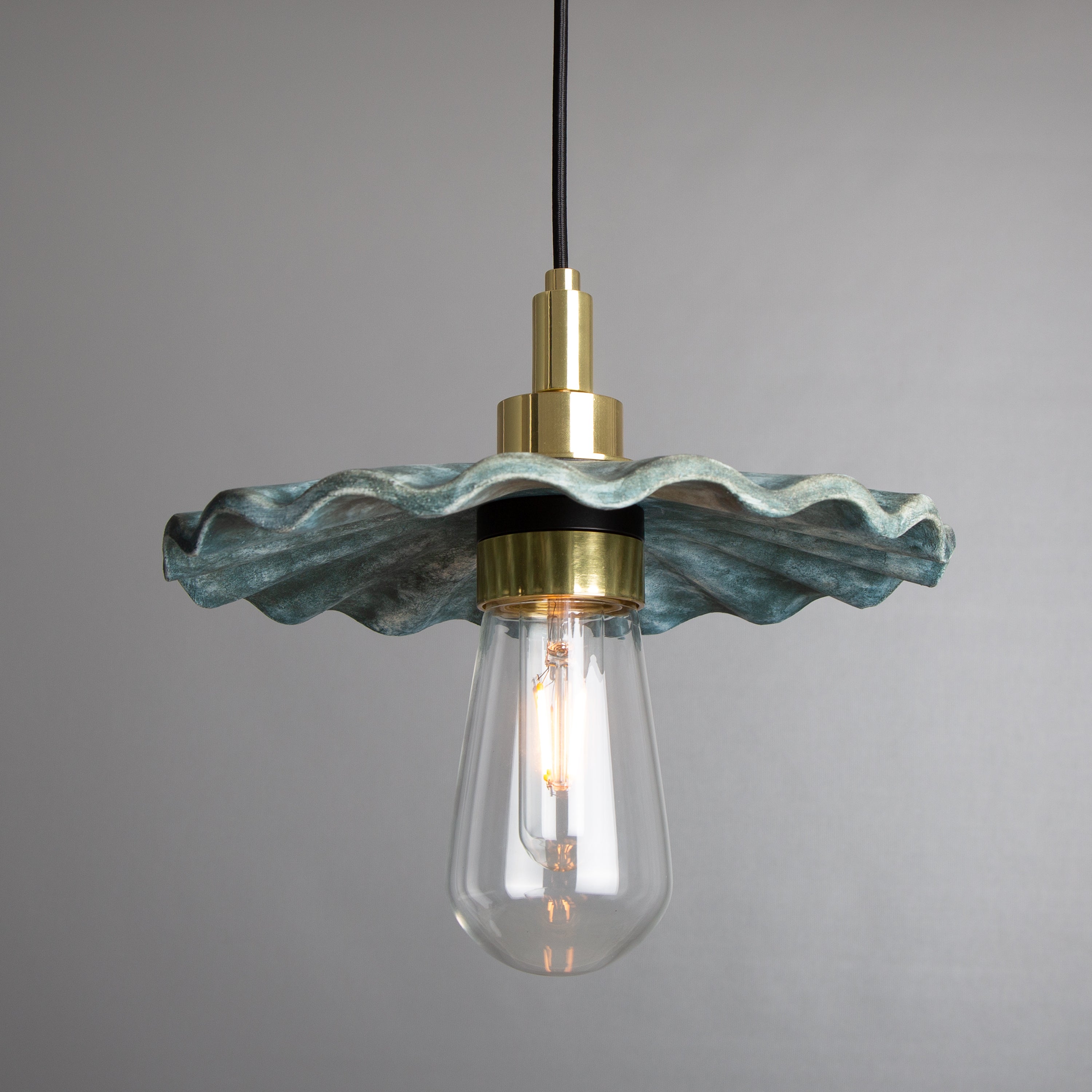 Mullan Kirhii Pendant - Blue Earth with Finish Options