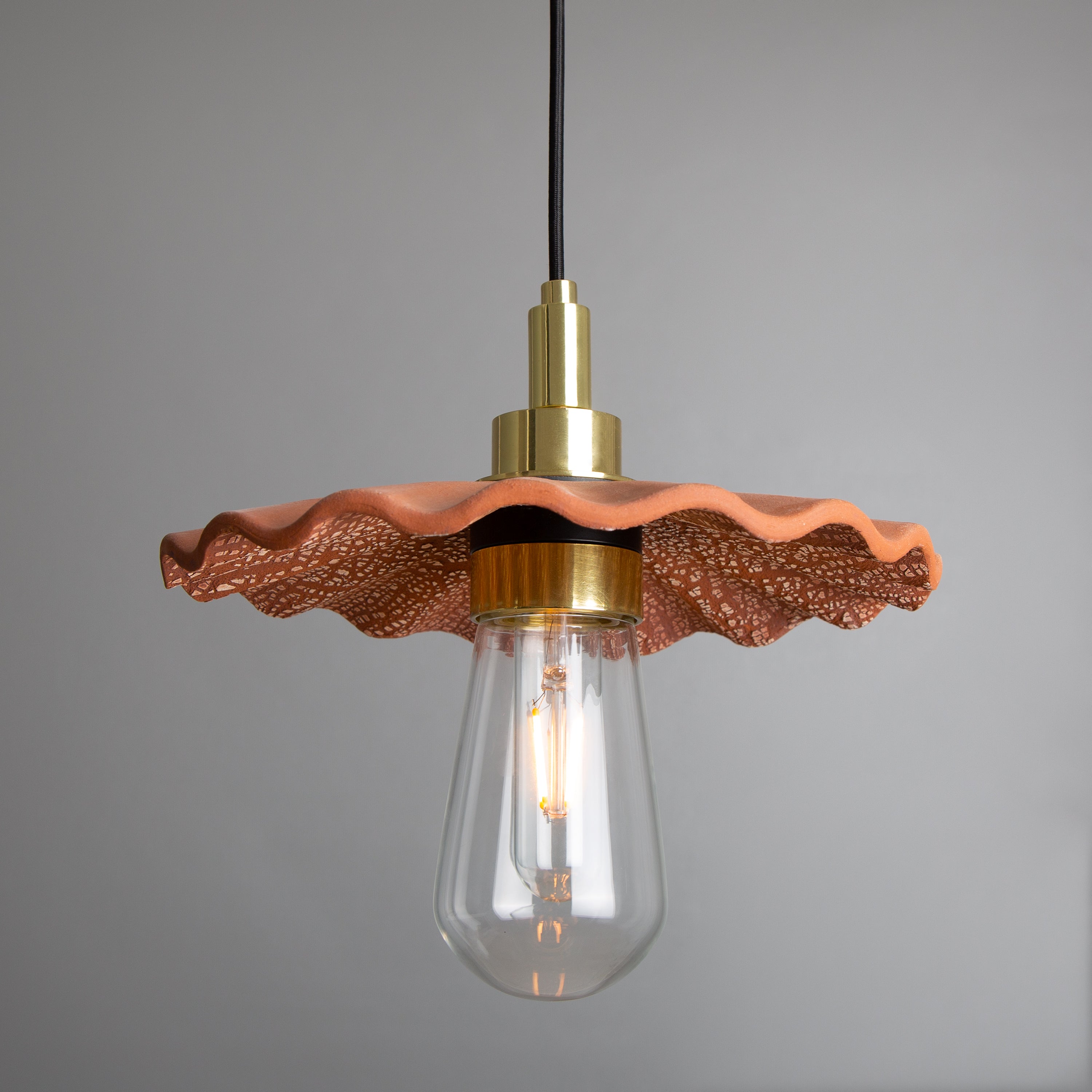 Mullan Kirhii Pendant - Red Iron with Finish Options