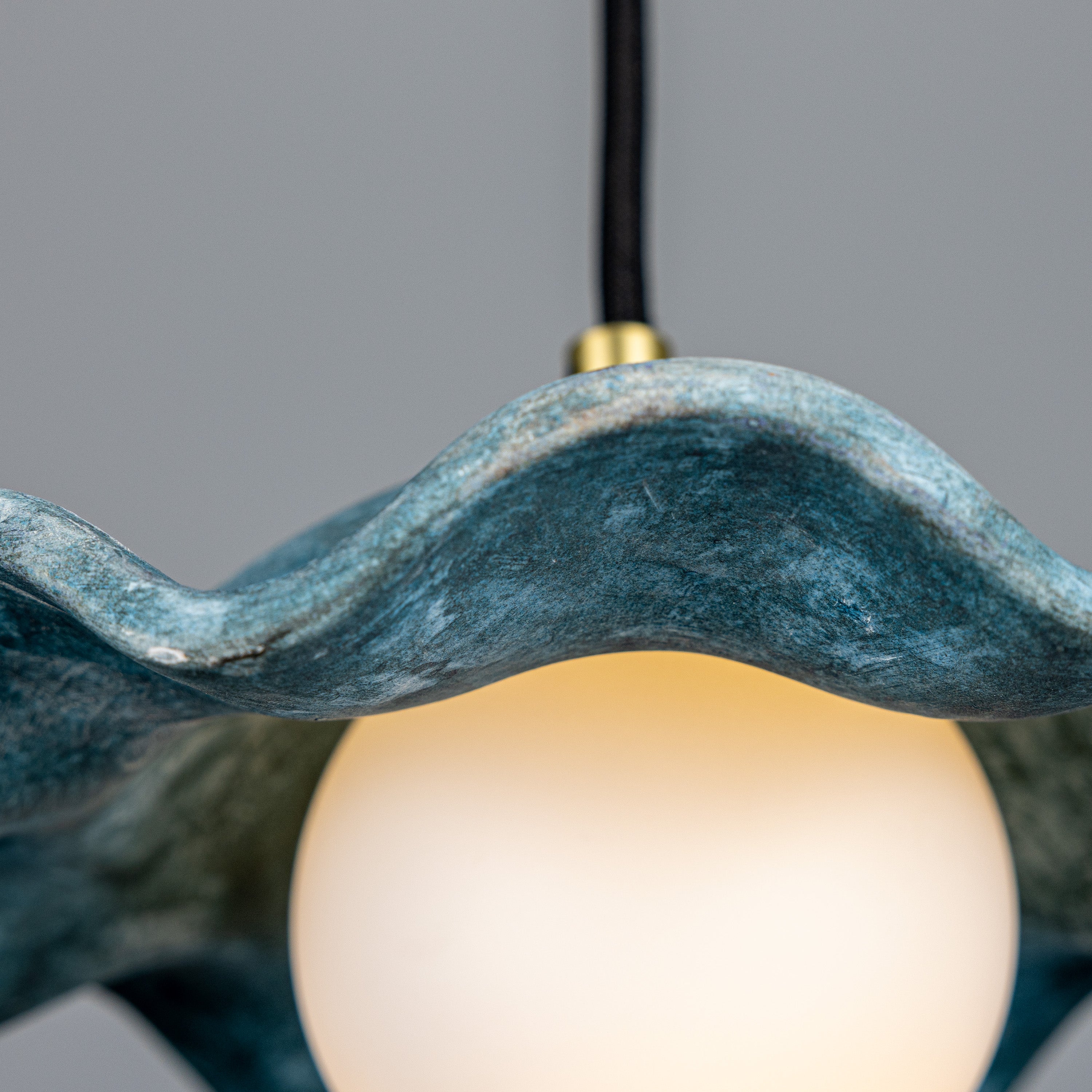 Mullan Rivale Pendant - Blue Earth with Finish Options