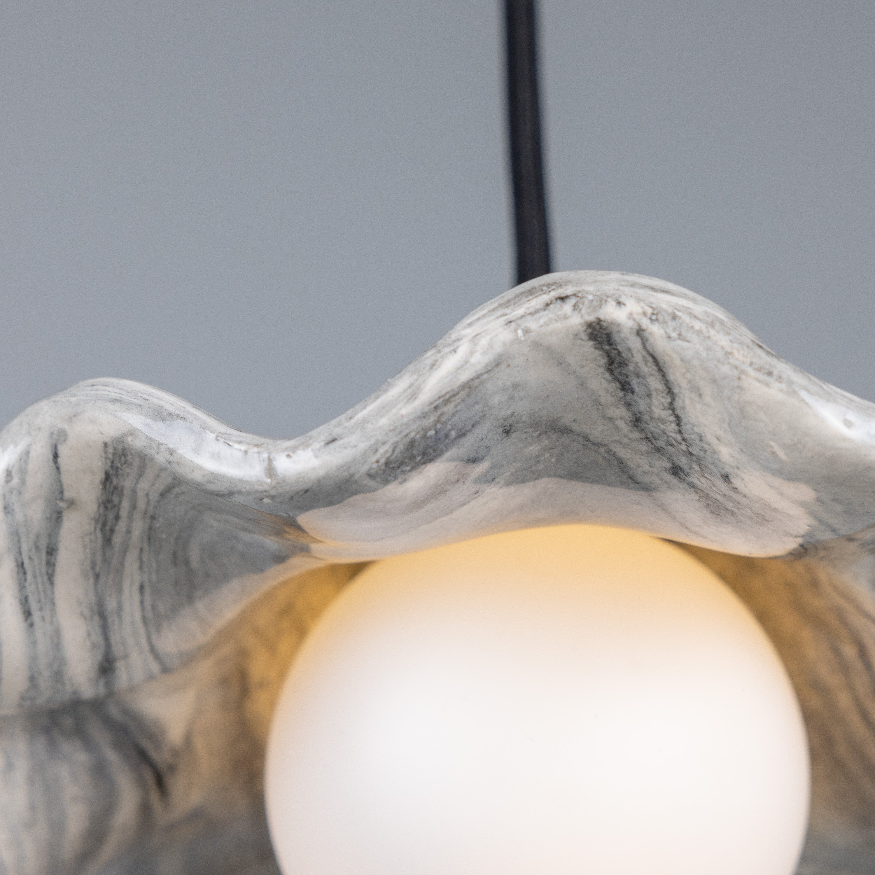 Mullan Rivale Pendant - Marbled with Finish Options