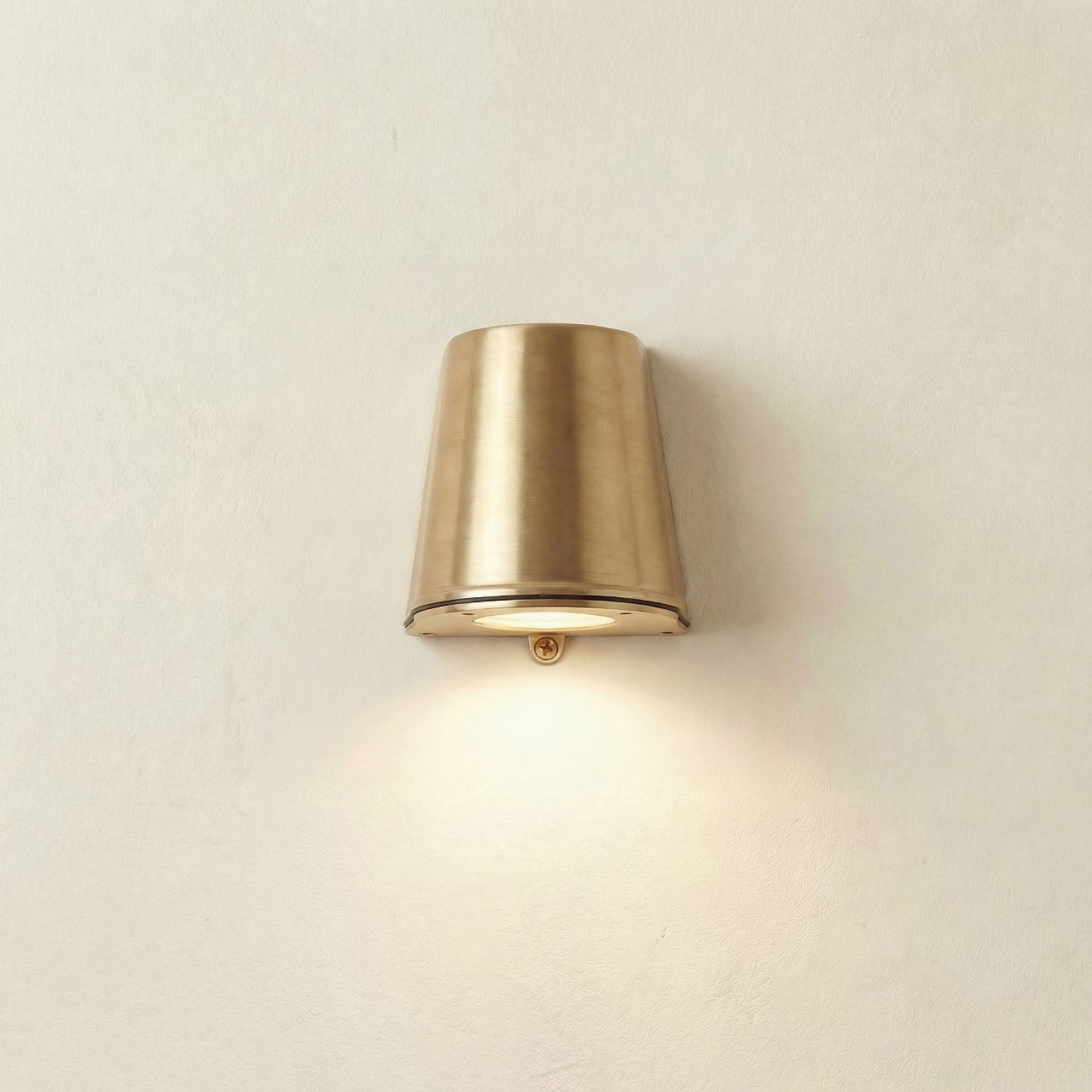 Navigator Mast Wall Light - Raw Brass