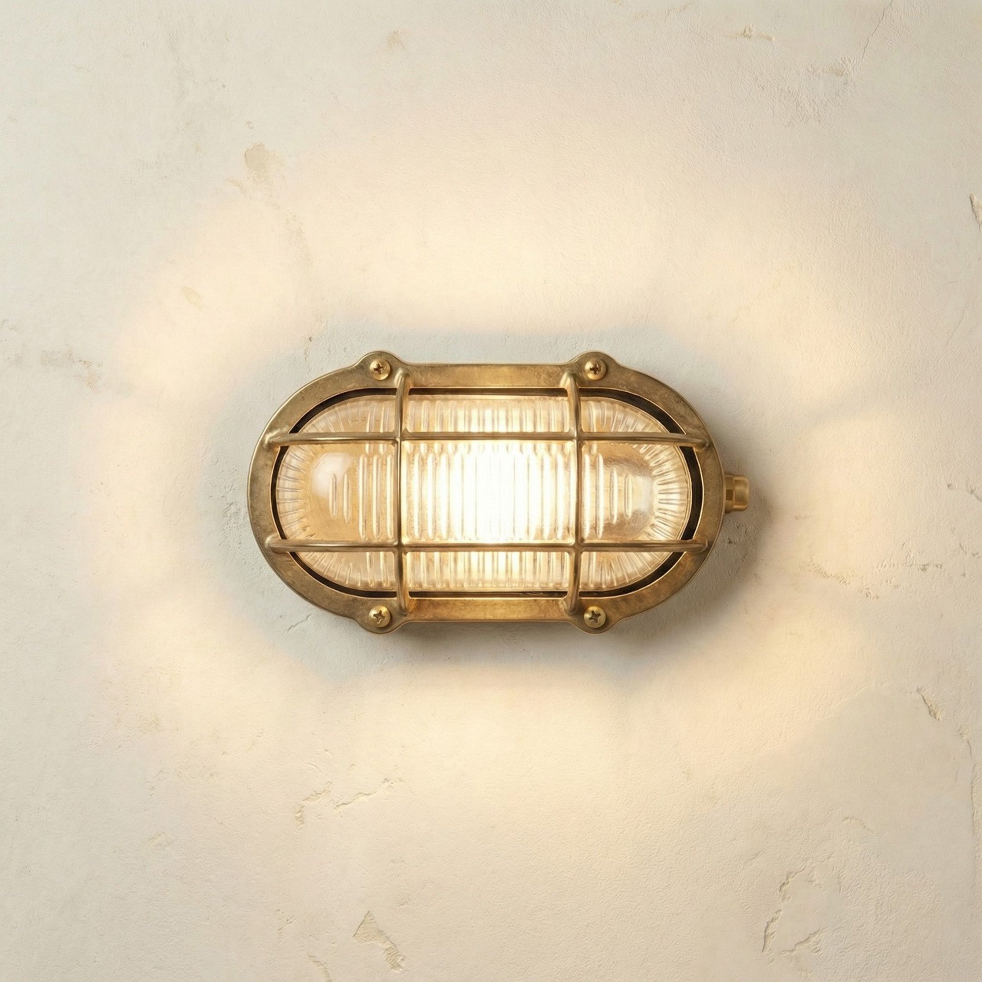 Navigator Merchant Bulkhead - Raw Brass