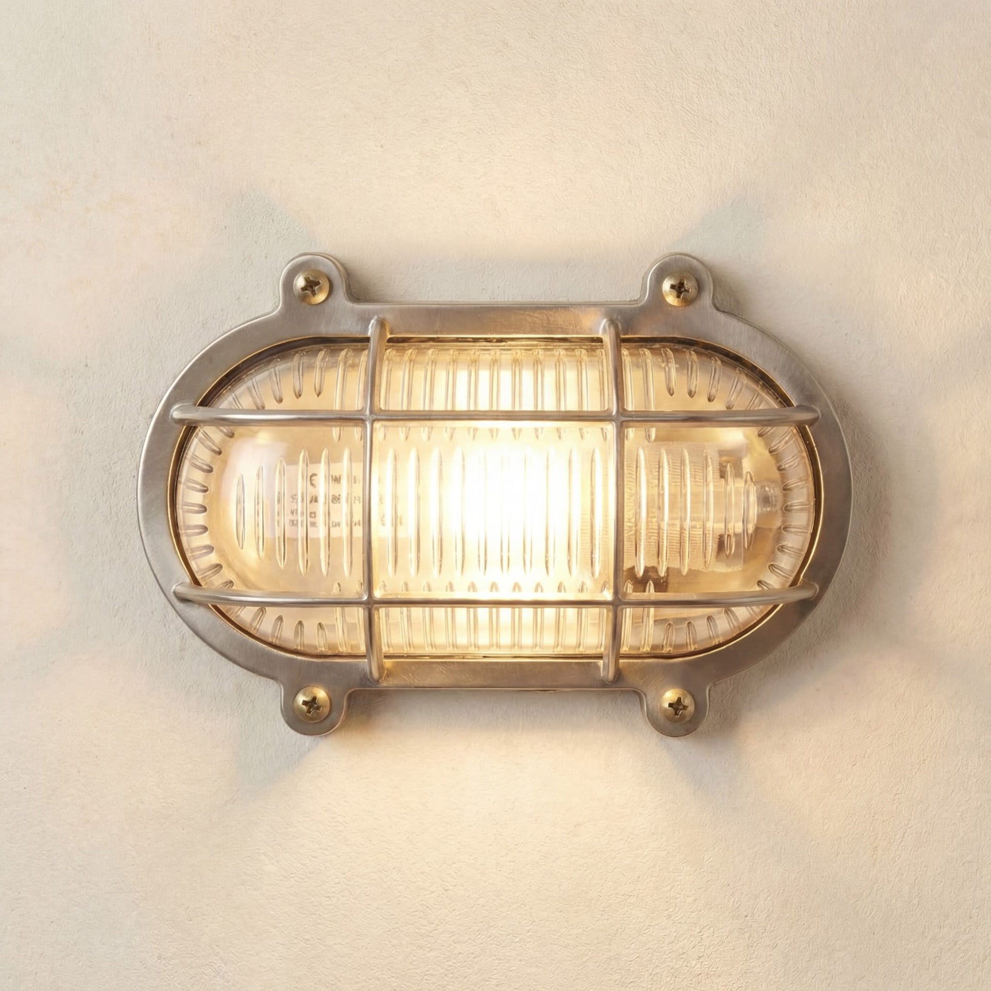 Navigator Merchant Flush Bulkhead Flush - Satin Nickel