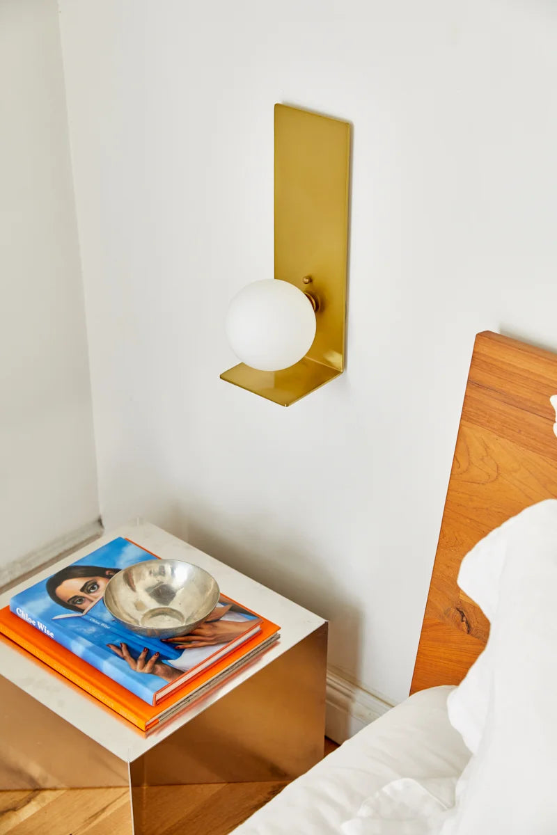 Mitzi Lani 1 Light Wall Sconce Light - Aged Brass