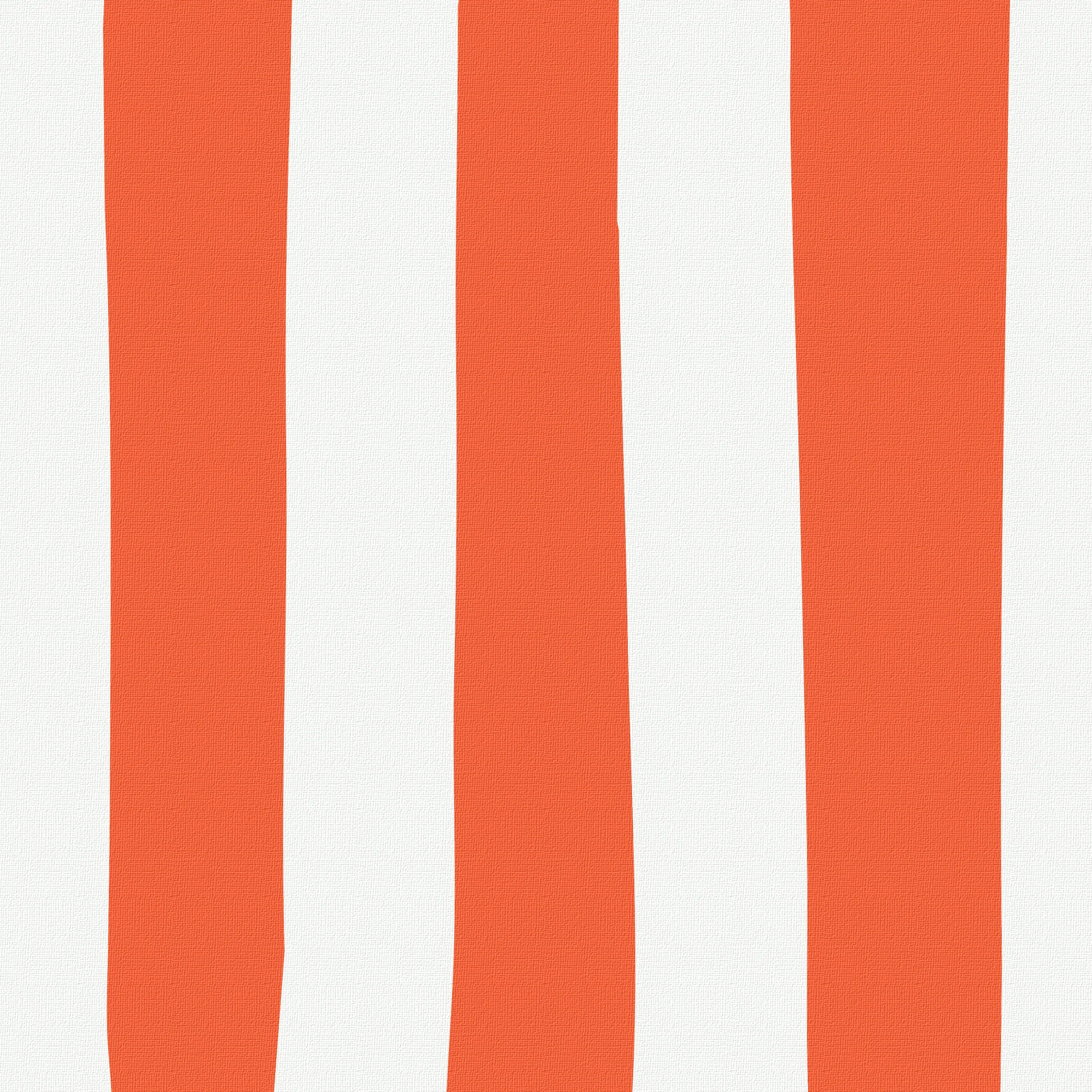 houseof. Small Stripe Print Shade - Peel Orange & White
