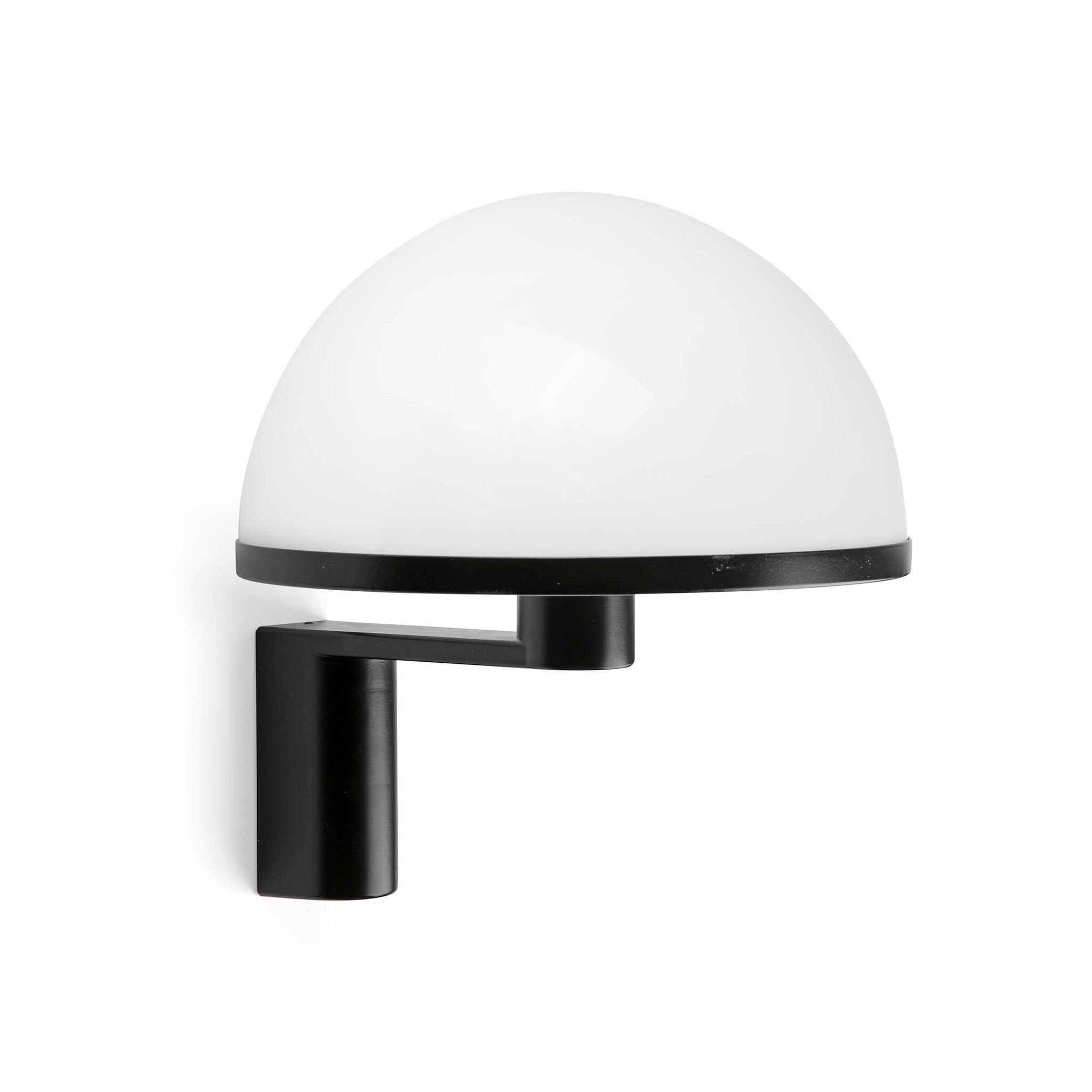 Faro DOME Wall Lamp - Satin Black & Gloss White