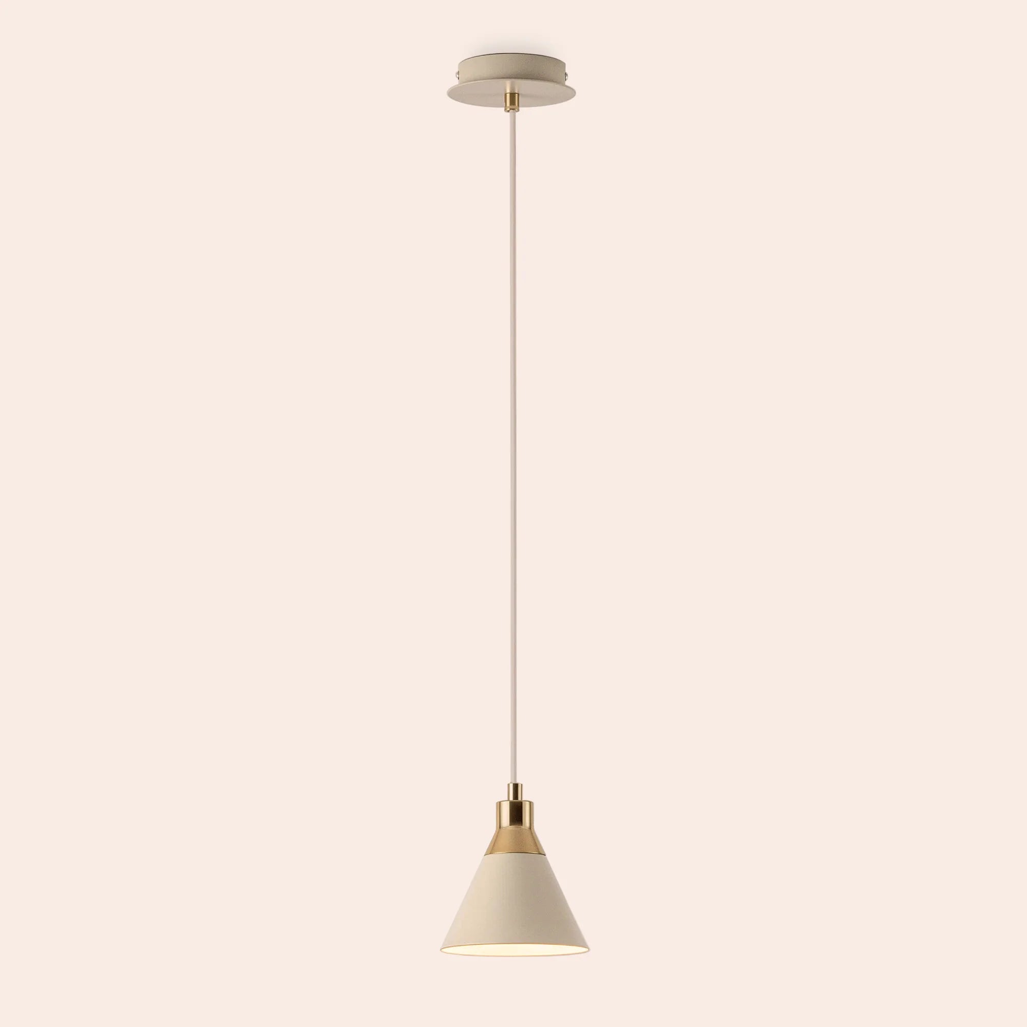 houseof. Cone Ceiling Pendant Light - Sand