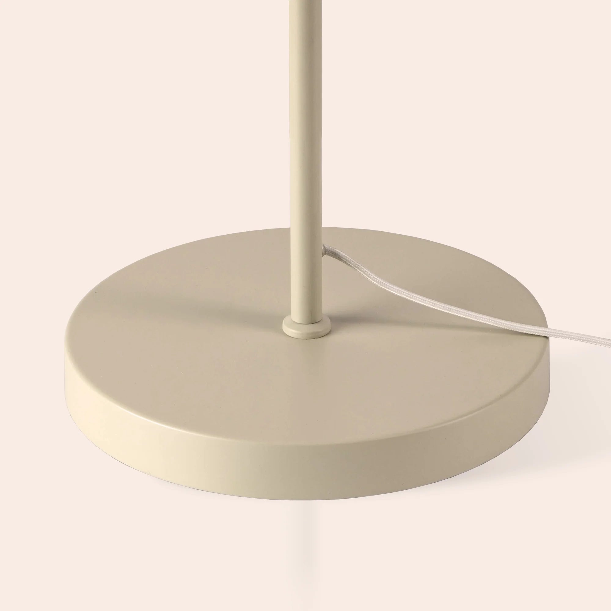 houseof. Opal Disk Floor Lamp - Sand