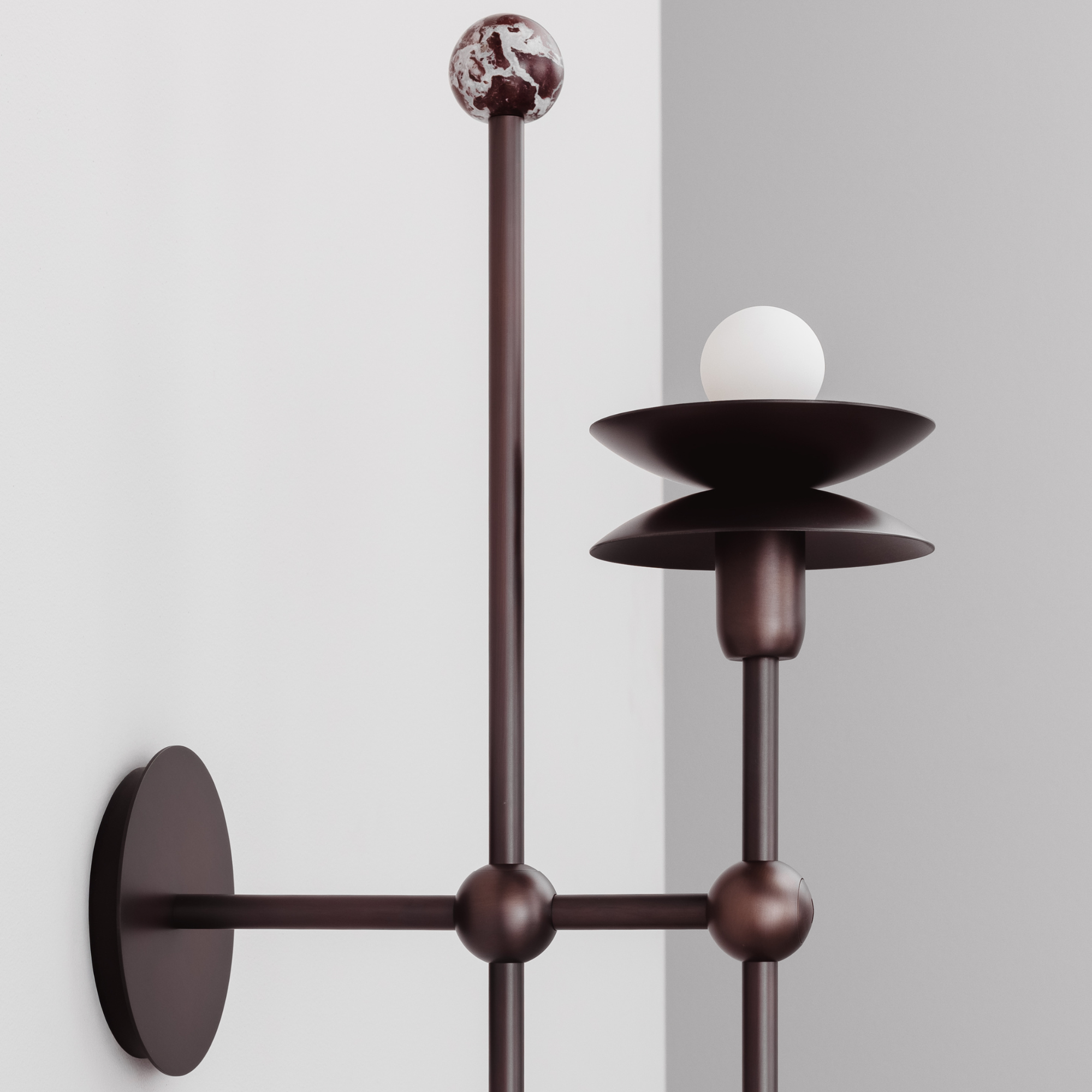Schwung Babylon Double Flush/Wall Sconce Light