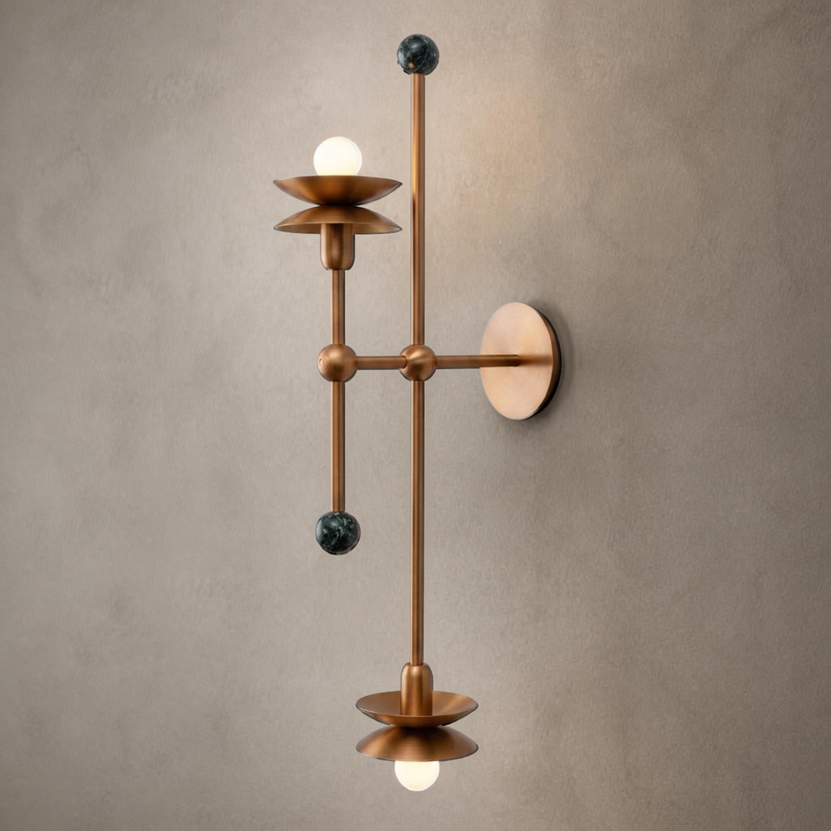 Schwung Babylon Double Flush/Wall Sconce Light