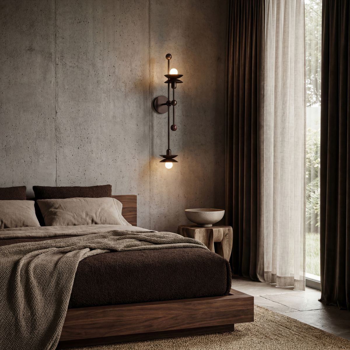 Schwung Babylon Double Flush/Wall Sconce Light
